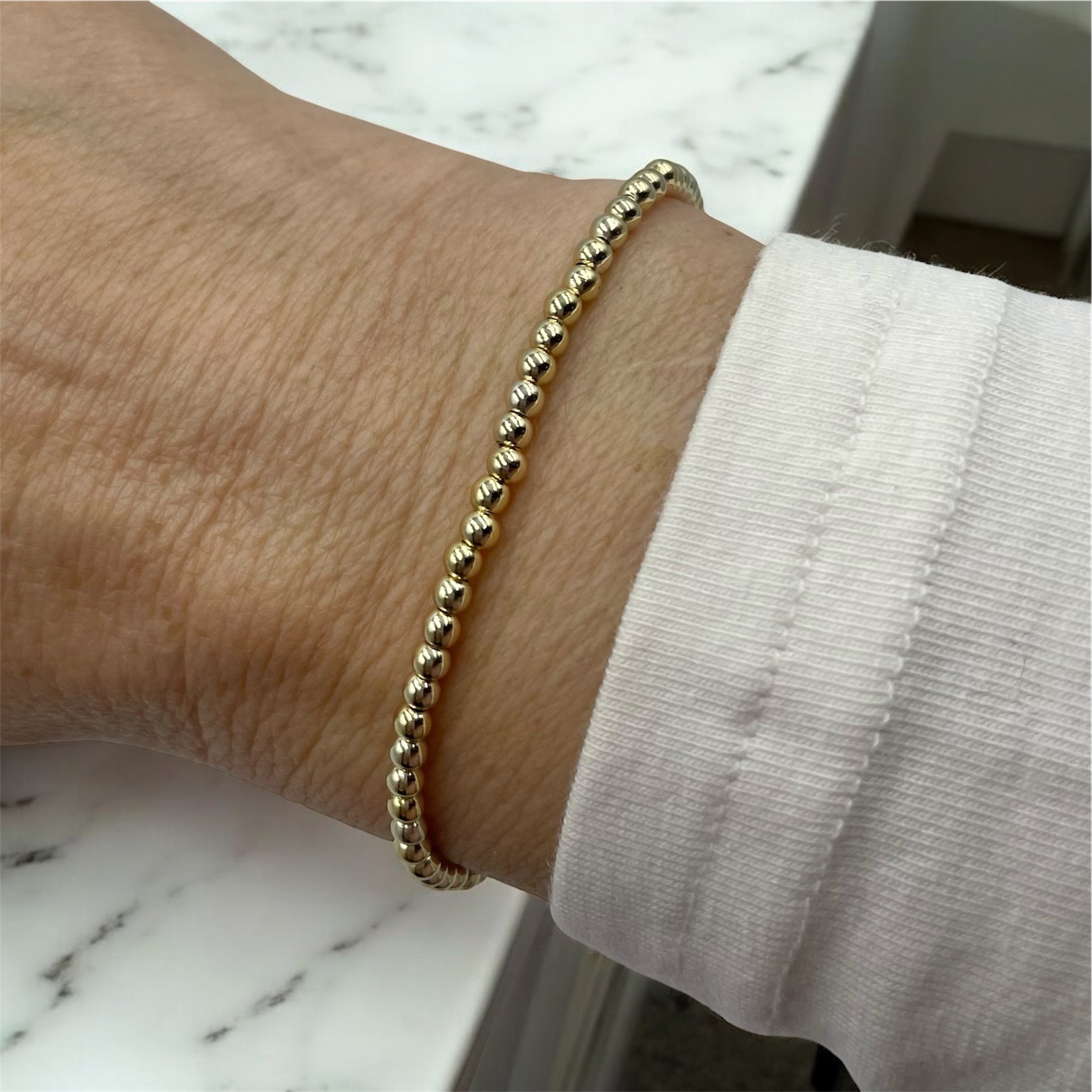 14k Gold Filled Bracelet ~ 3mm