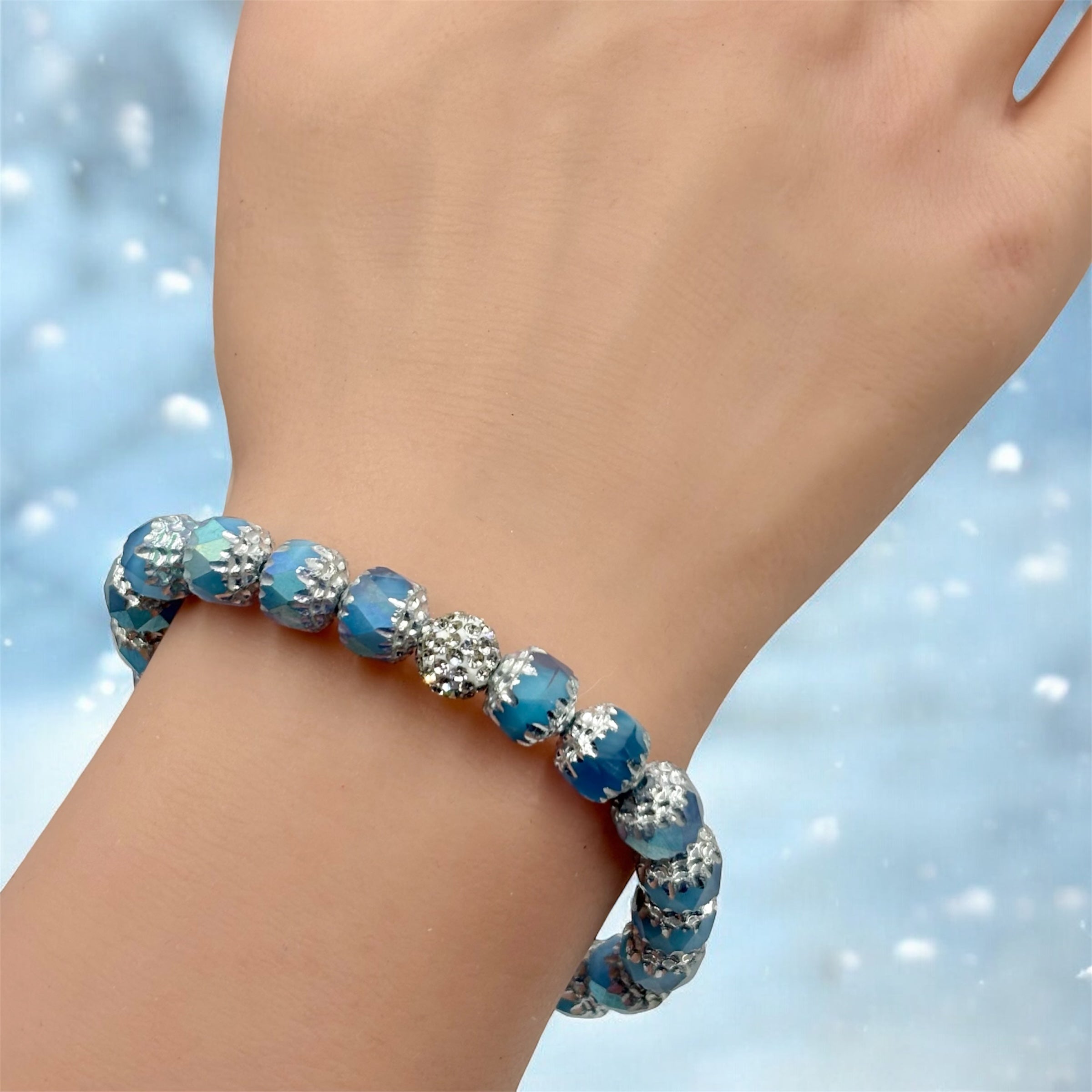 Cathedral Bracelet ~ Arctic Waterfall