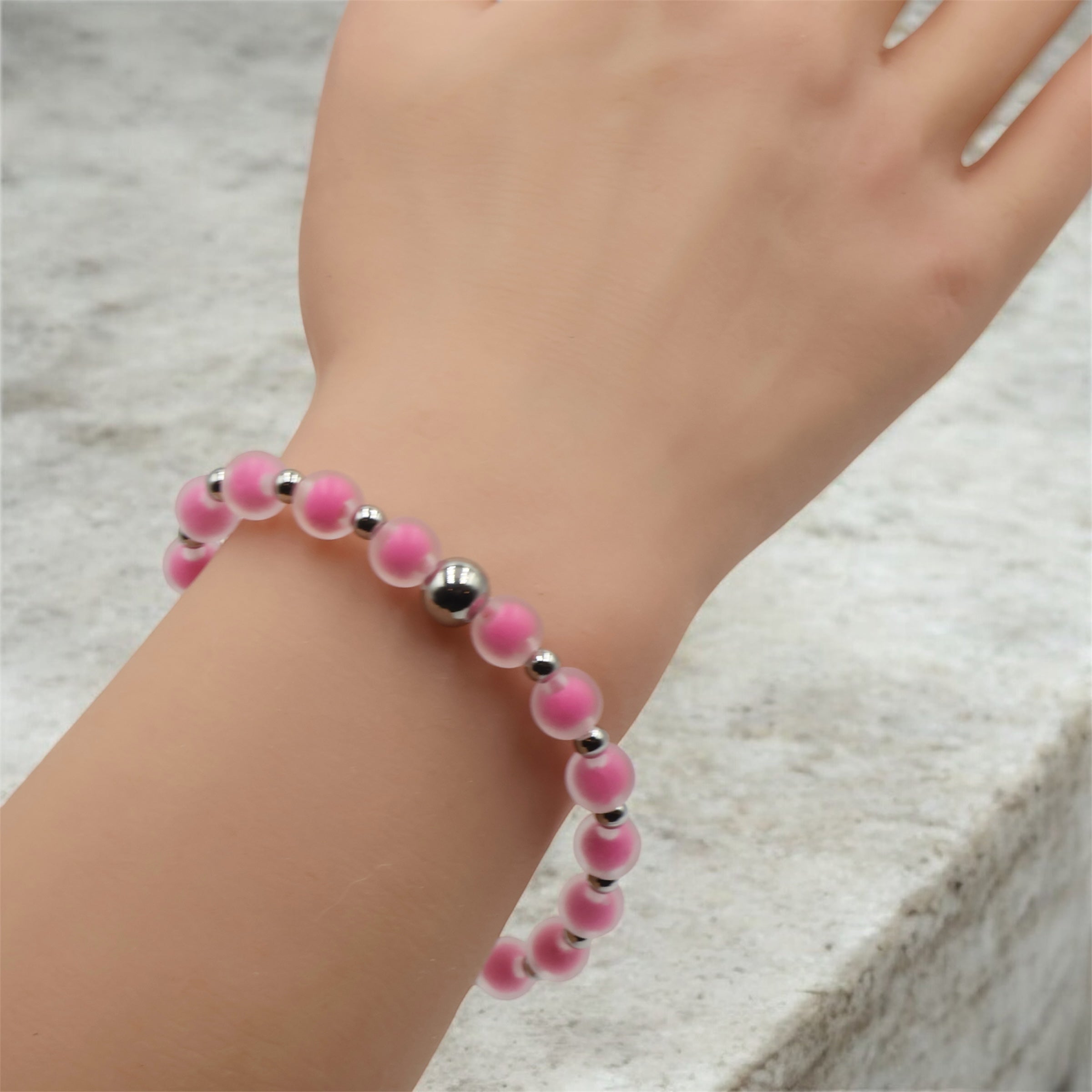 Bubble Bracelet ~ Cerise