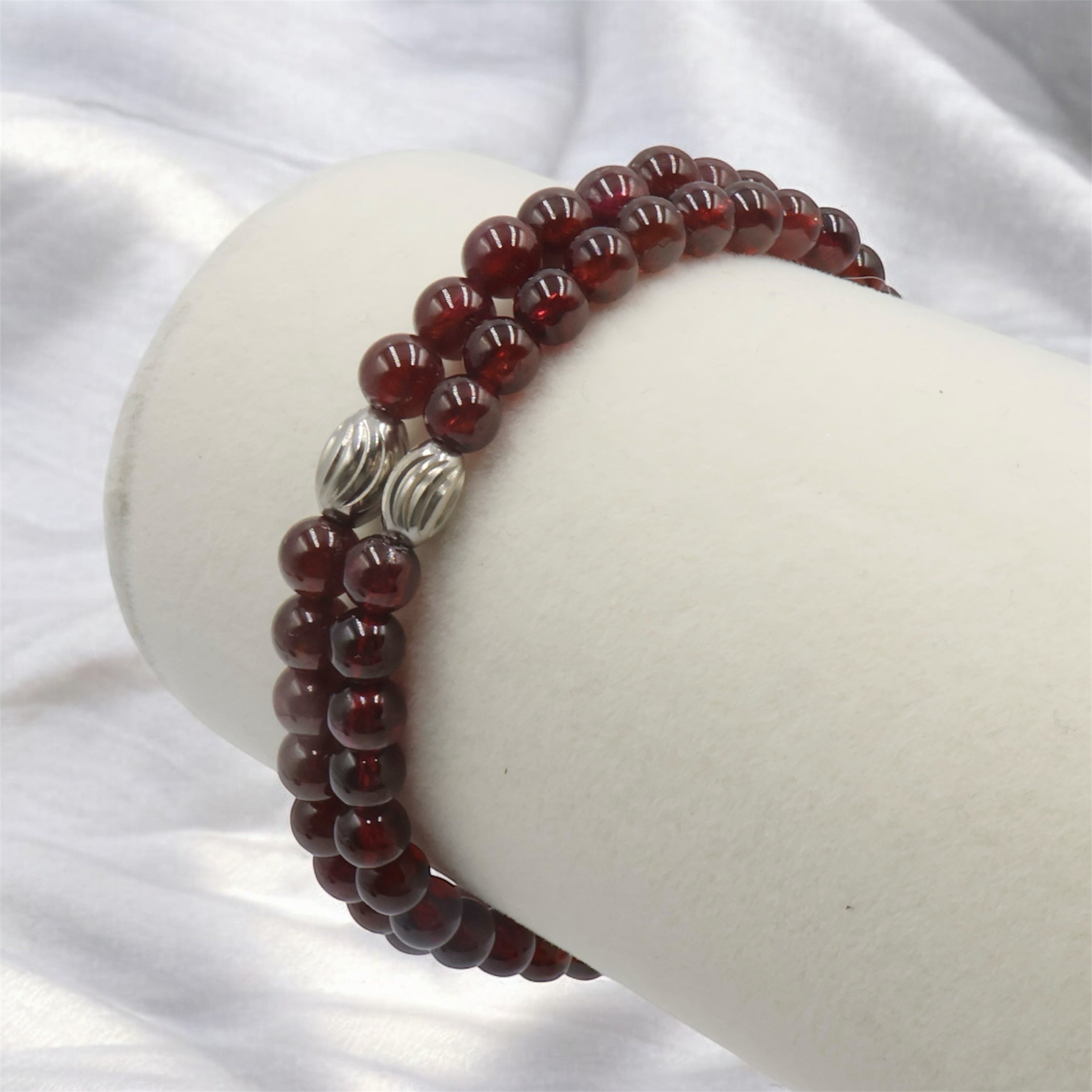 Garnet Bracelet ~ 5mm