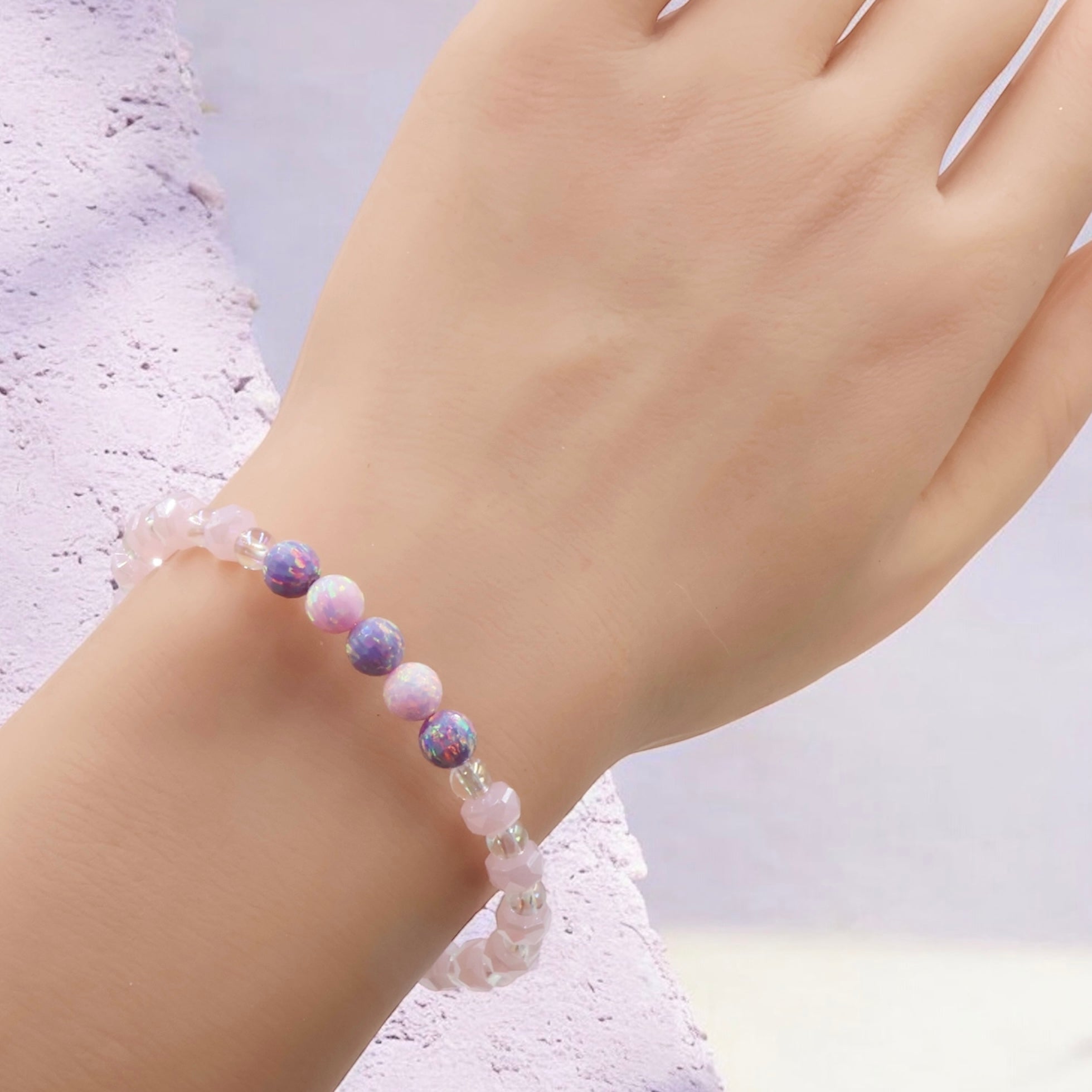 Faceted Opal Bracelet