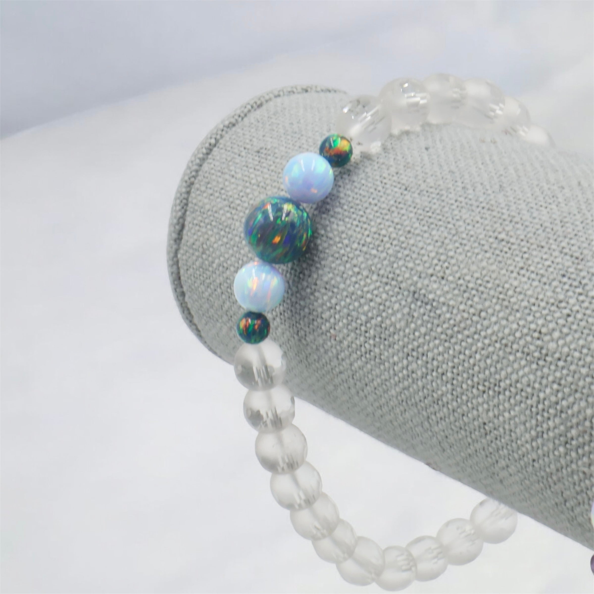 Rock Crystal Opal Cascade Bracelet ~ Limited Edition