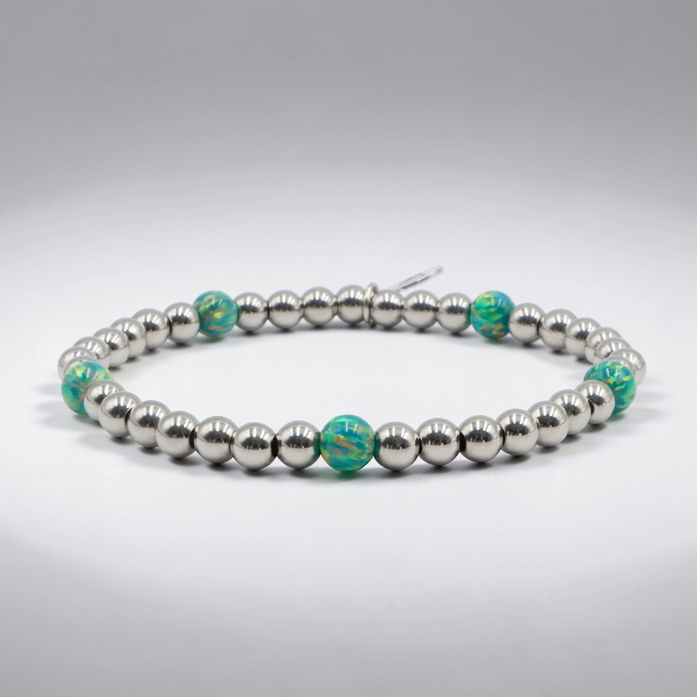 Opal Satellite Bracelet ~ Jade