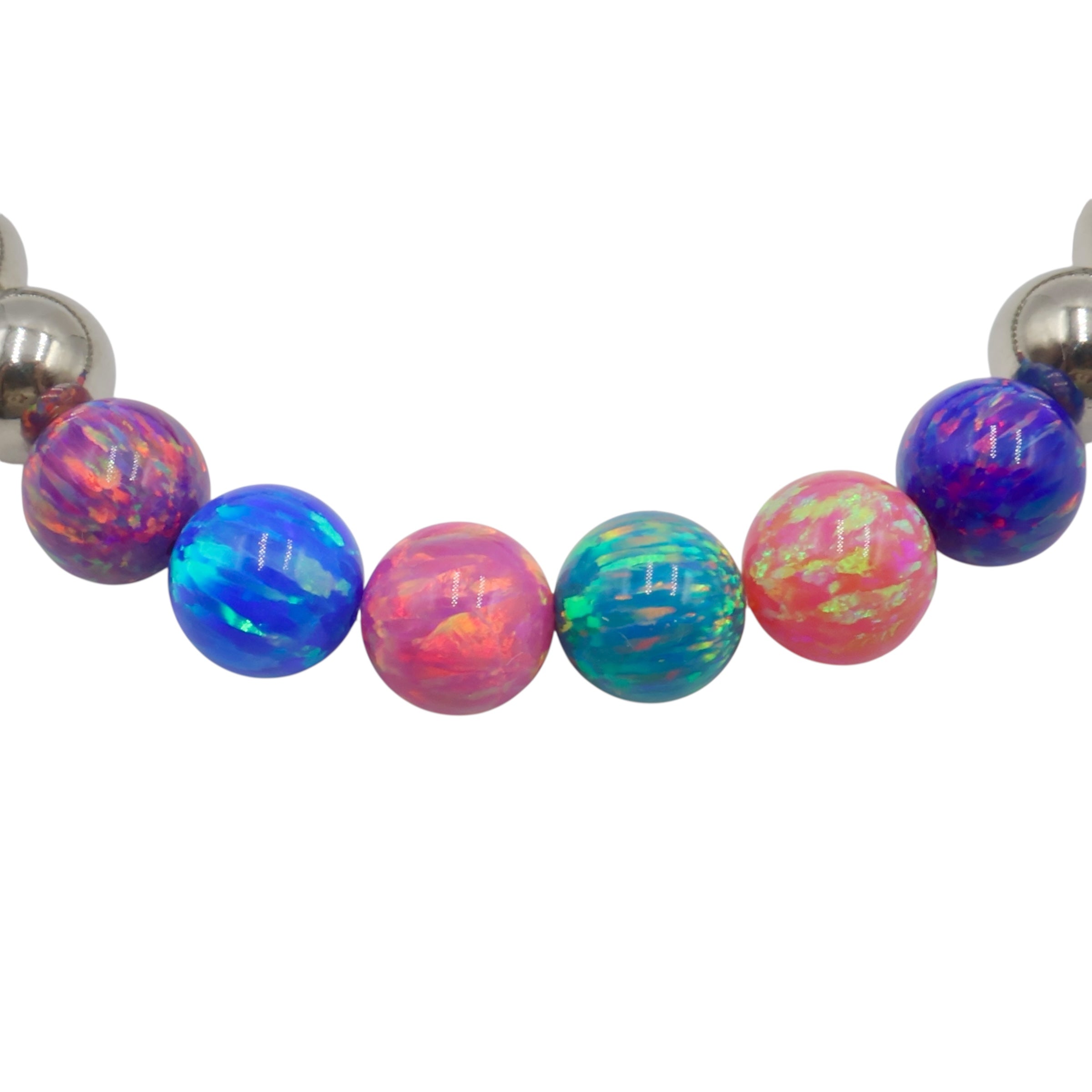 Jewel Tone Opal Bracelet