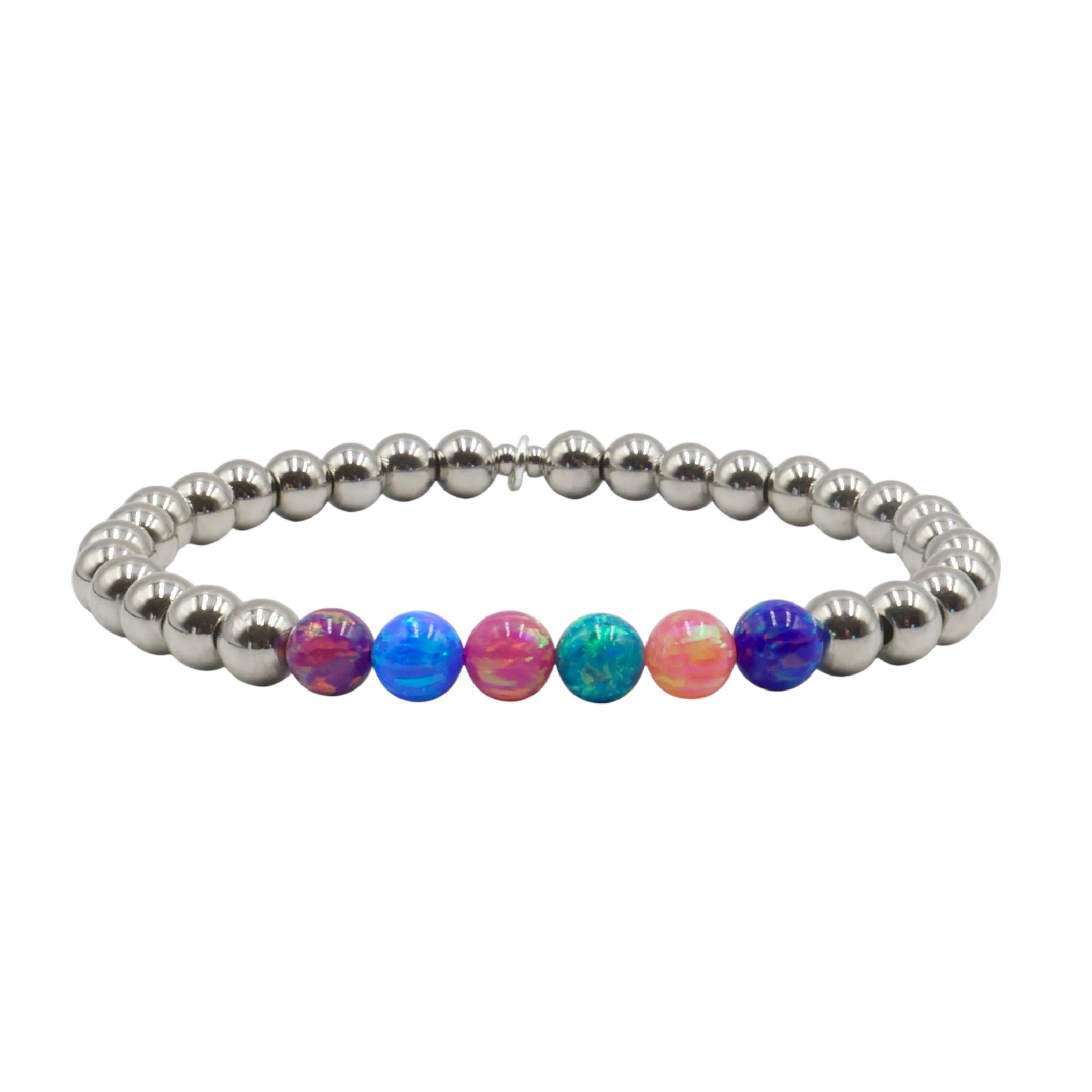 Jewel Tone Opal Bracelet