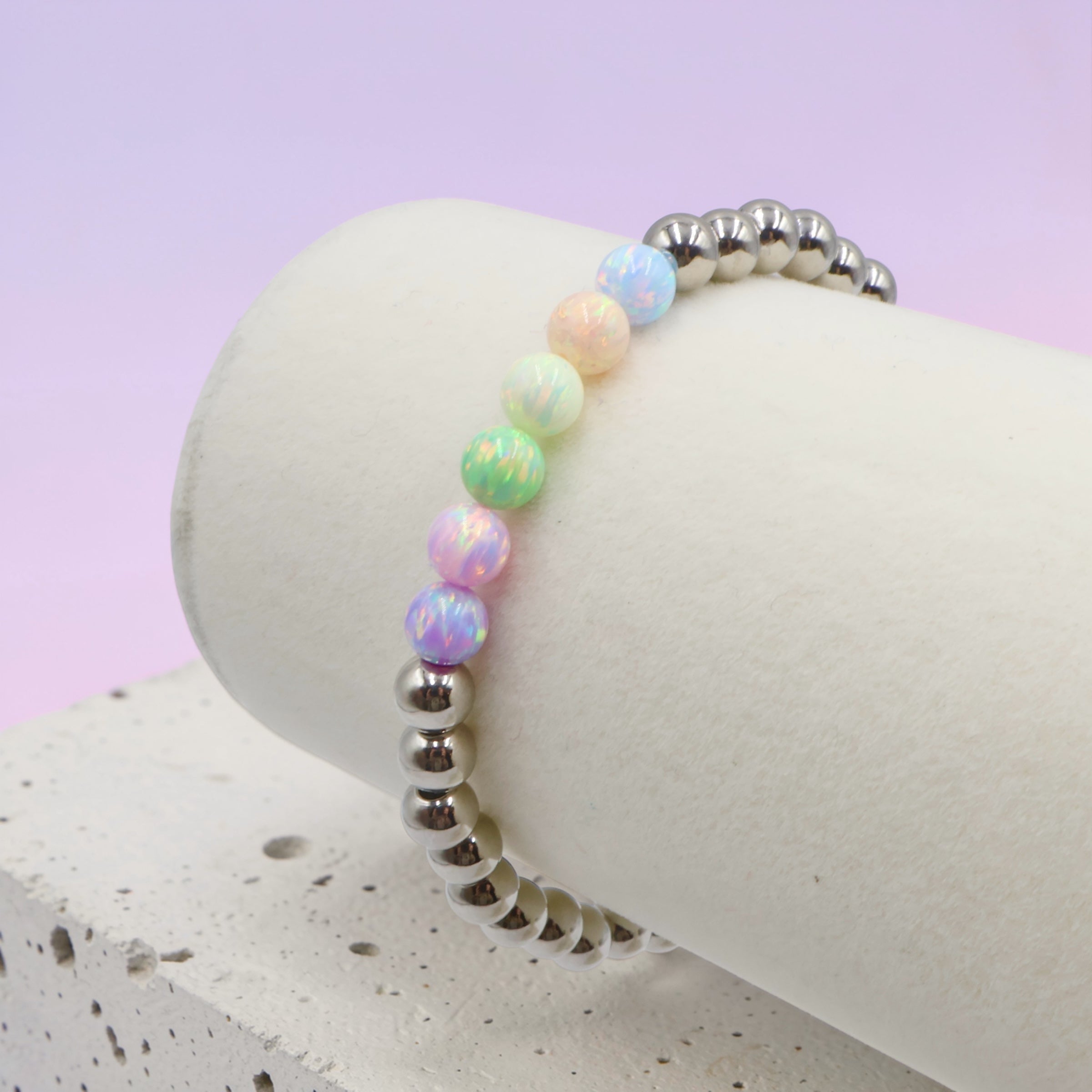 Pastel Opal Bracelet