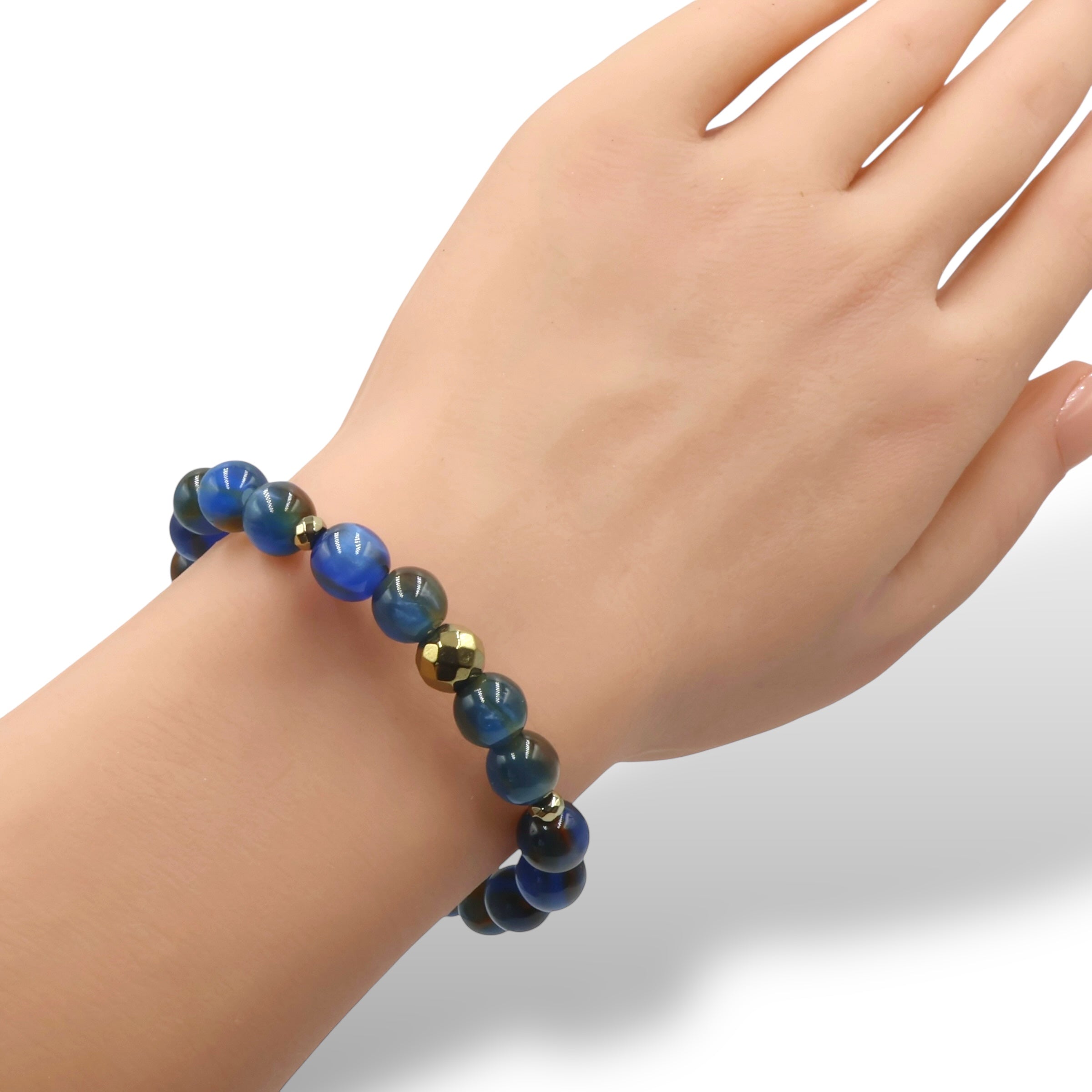Fool's Treasure Bracelet ~ Denim Bronze