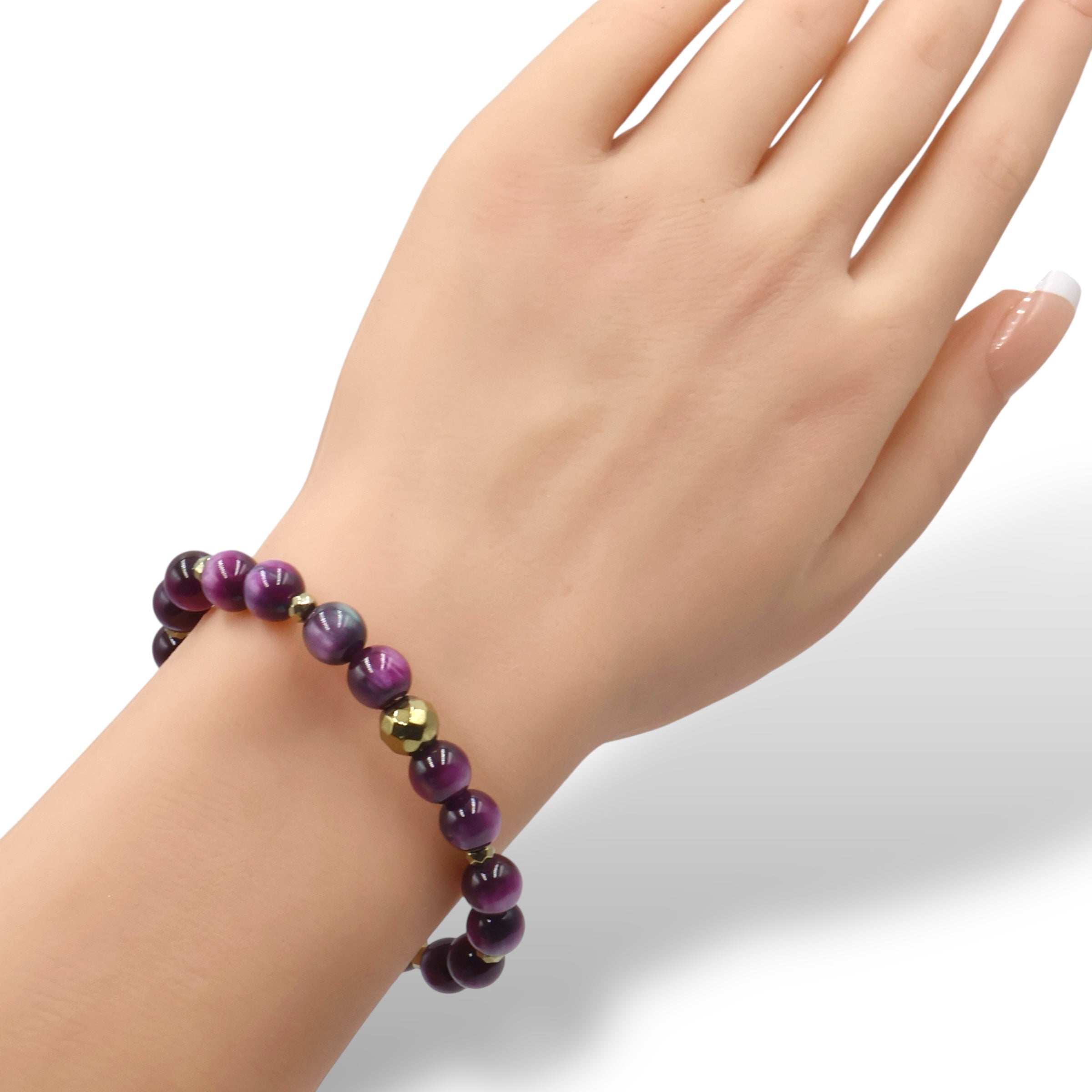 Fool's Treasure Bracelet ~ Grape Haze