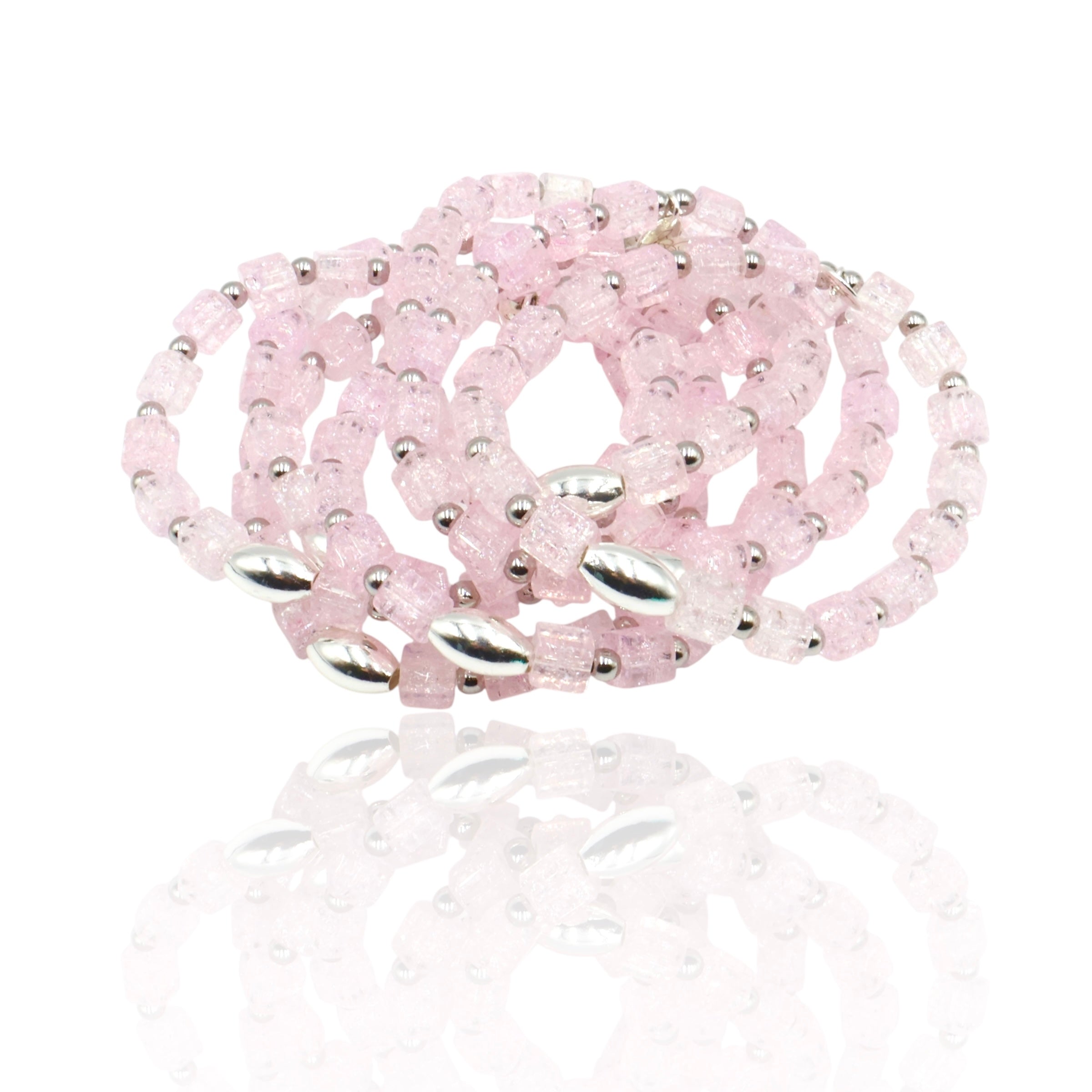 Ice Cube Bracelet ~ Pink