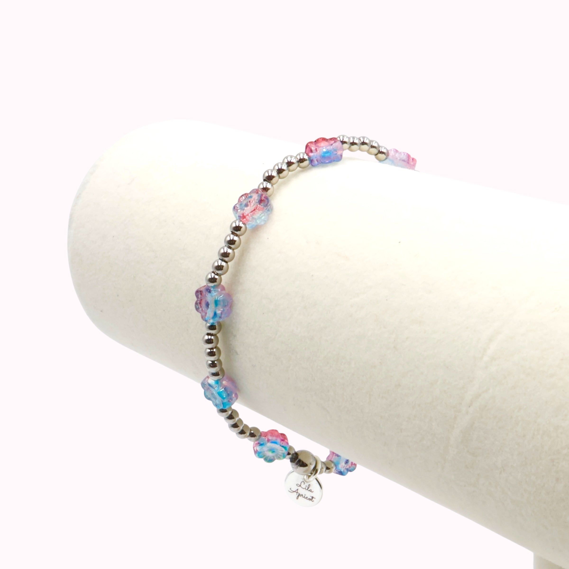 Flower Power Bracelet ~Capri Sunset