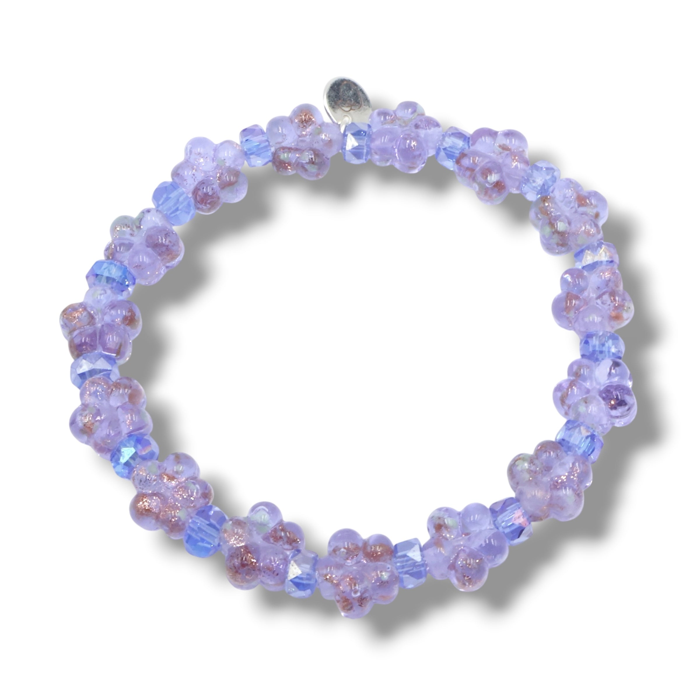 Glowing Plum Blossom Bracelet ~ Lavender