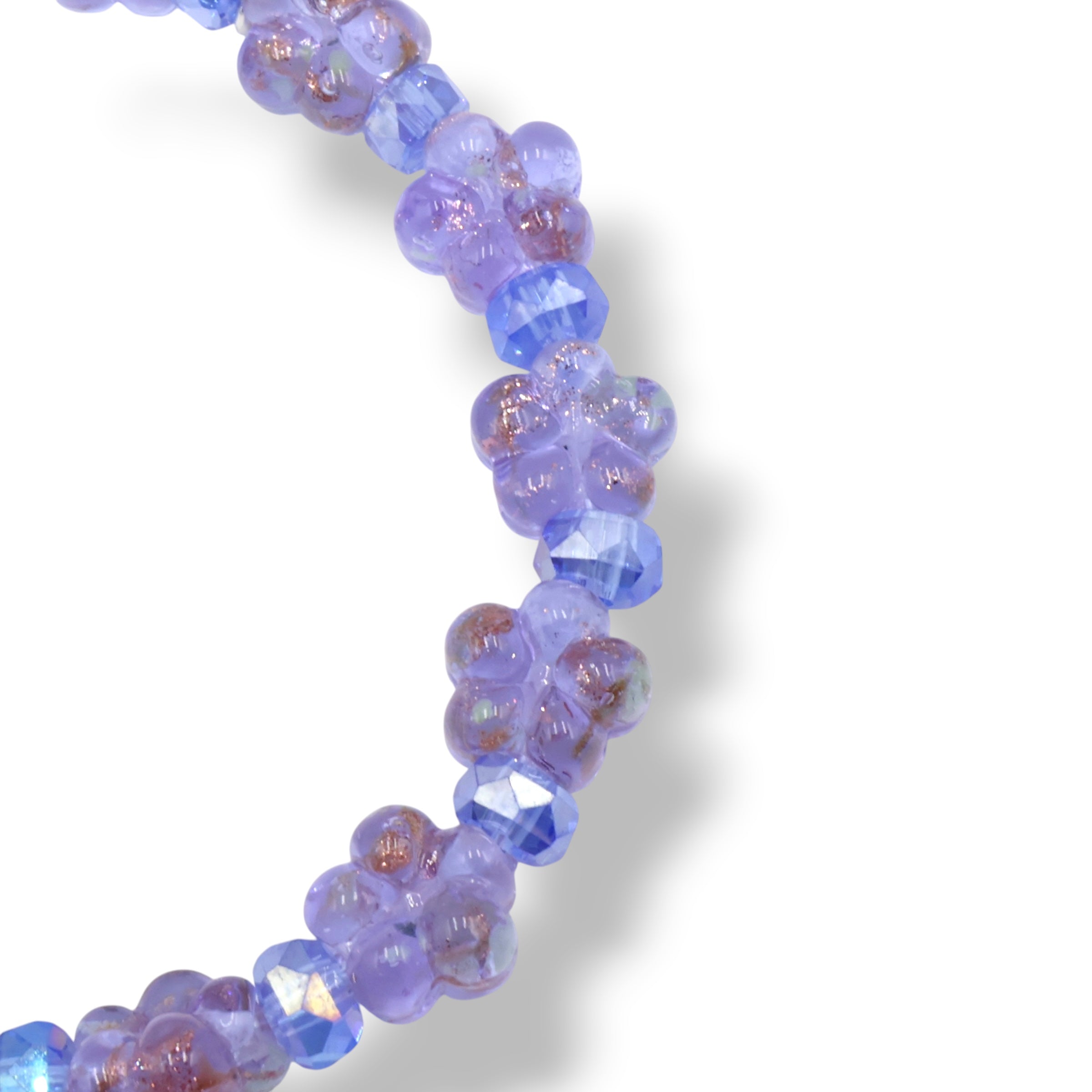 Glowing Plum Blossom Bracelet ~ Lavender