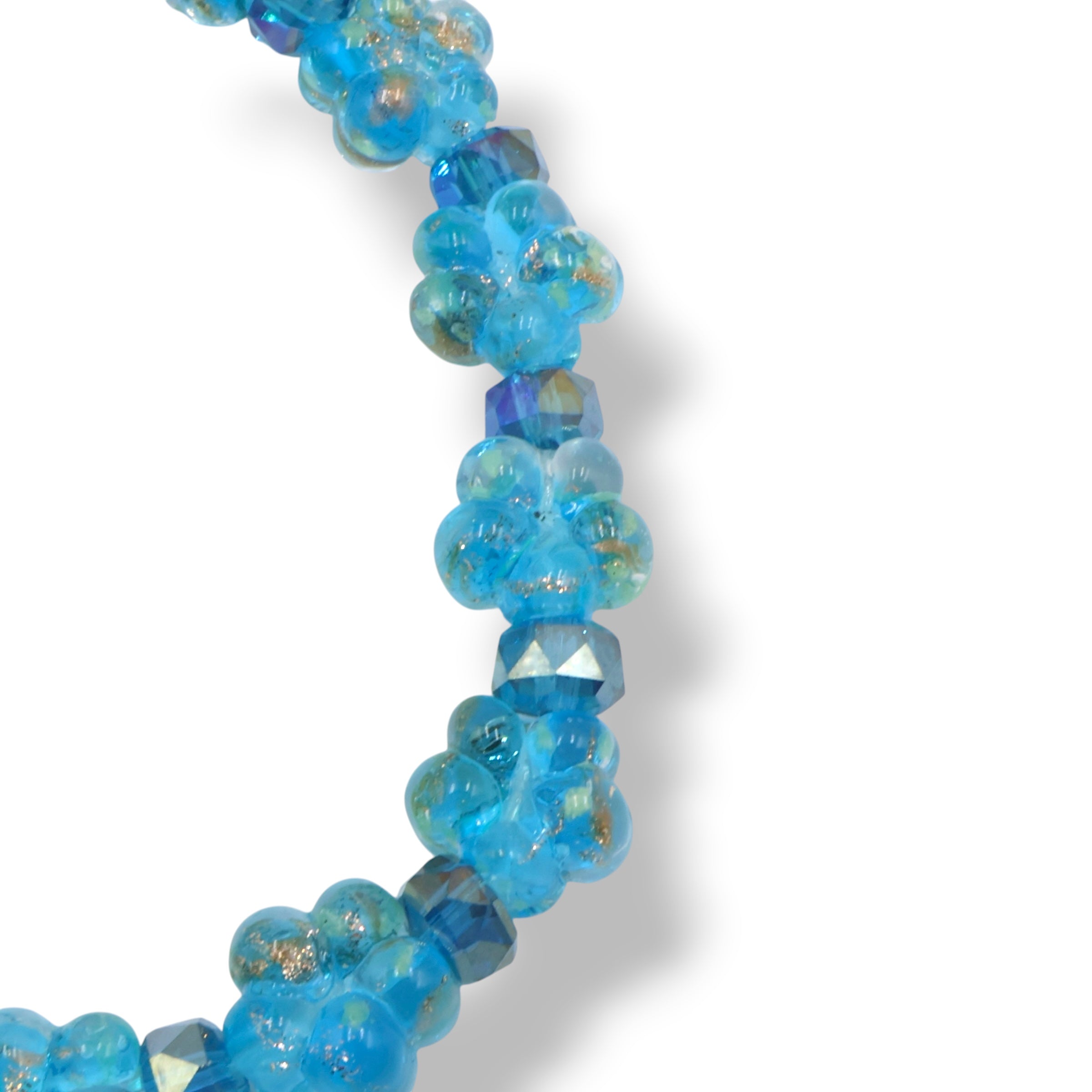 Glowing Plum Blossom Bracelet ~ Sky Blue