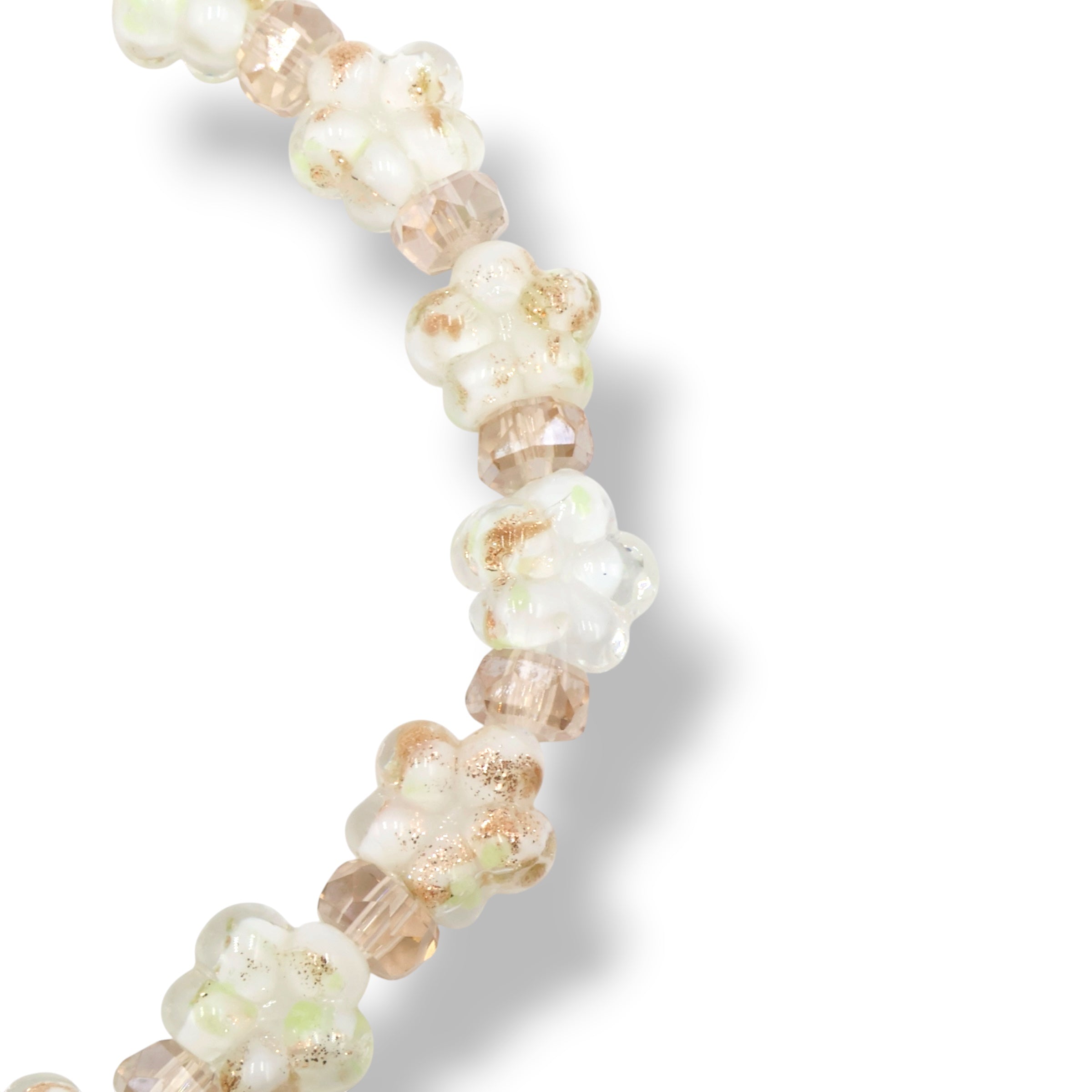 Glowing Plum Blossom Bracelet ~ White
