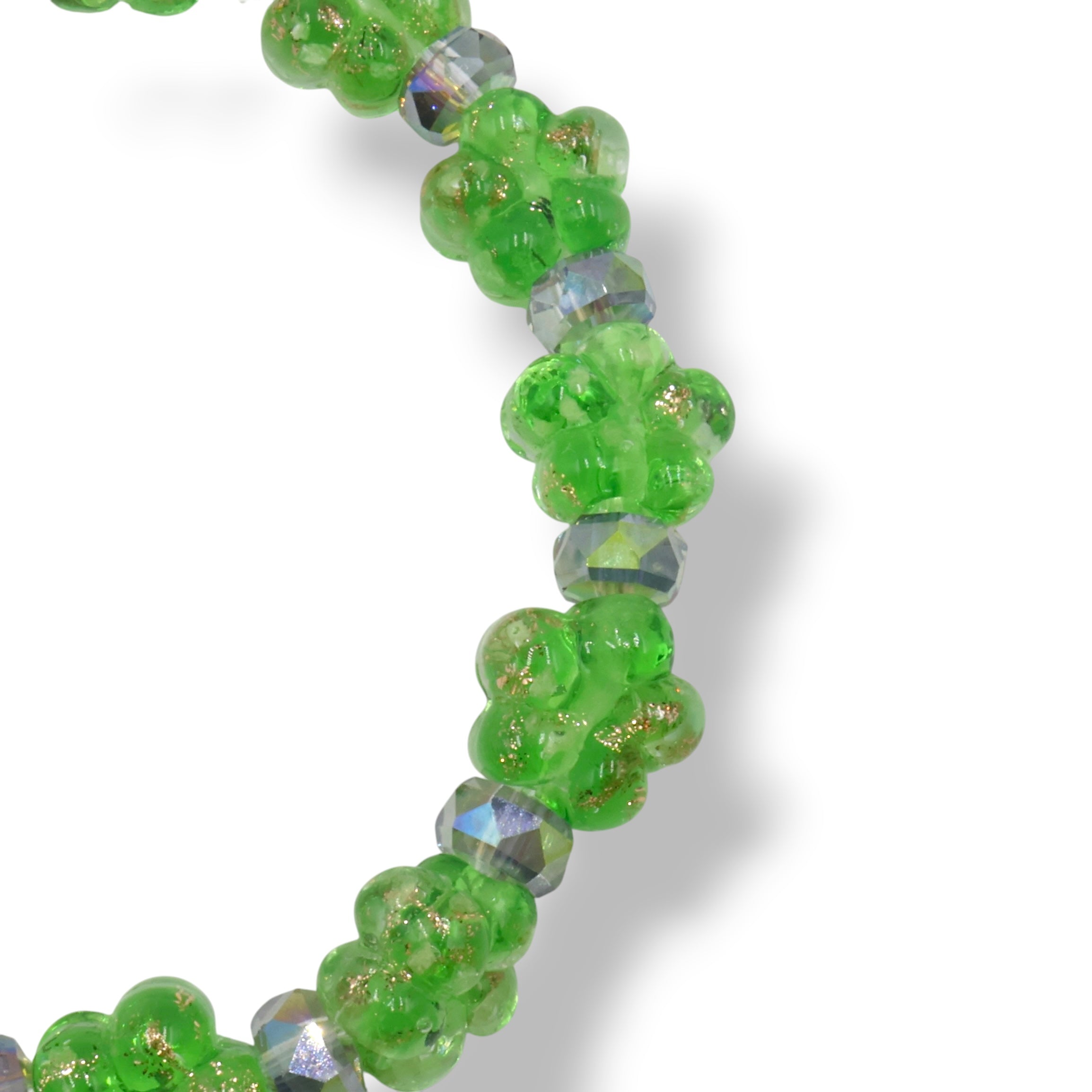 Glowing Plum Blossom Bracelet ~ Green