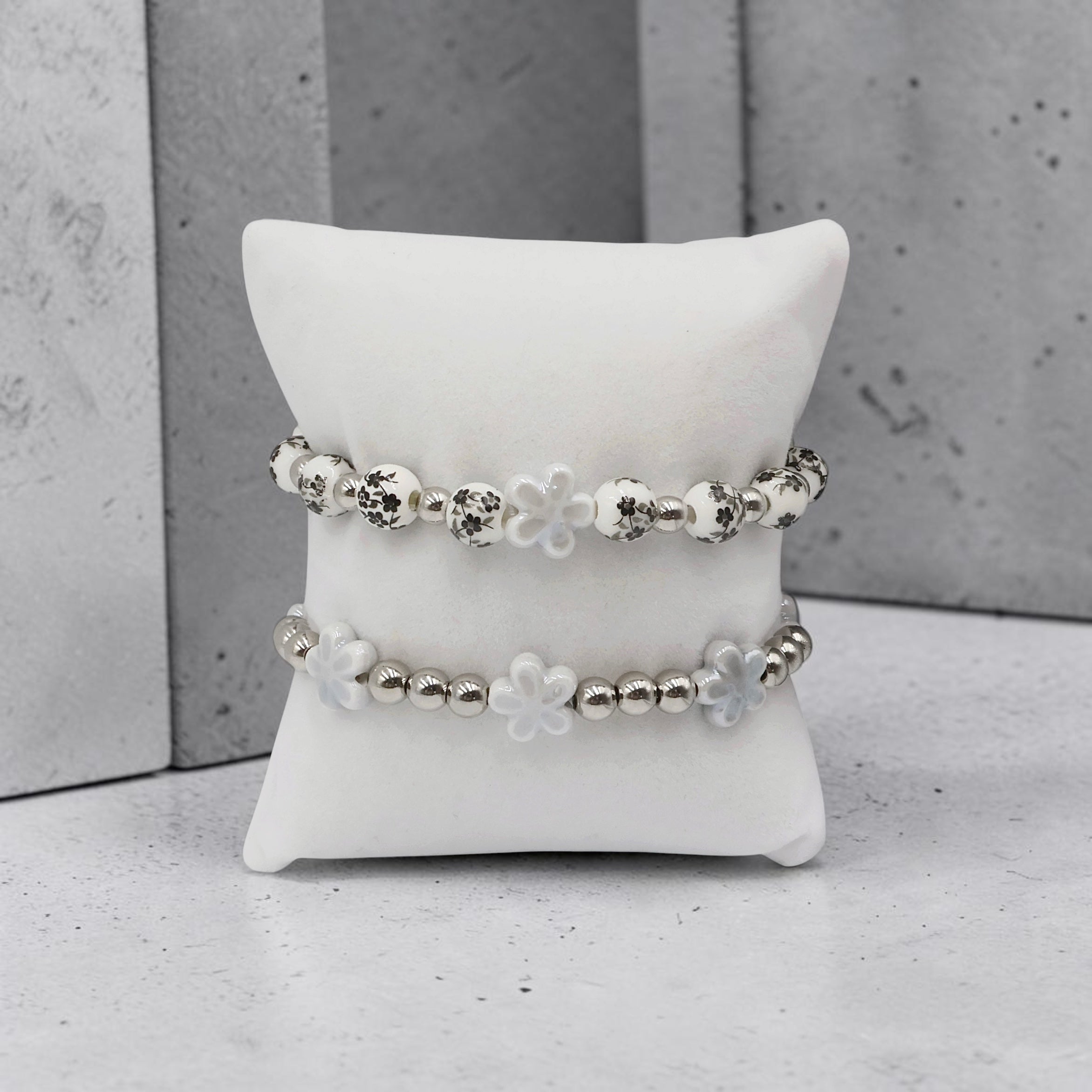 Steel Garden Bracelet ~ Silver