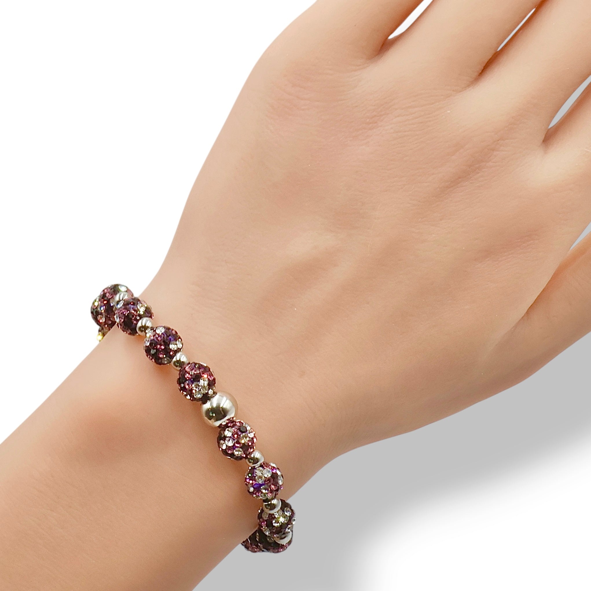 Shamballa Bracelet ~ Midnight Confetti