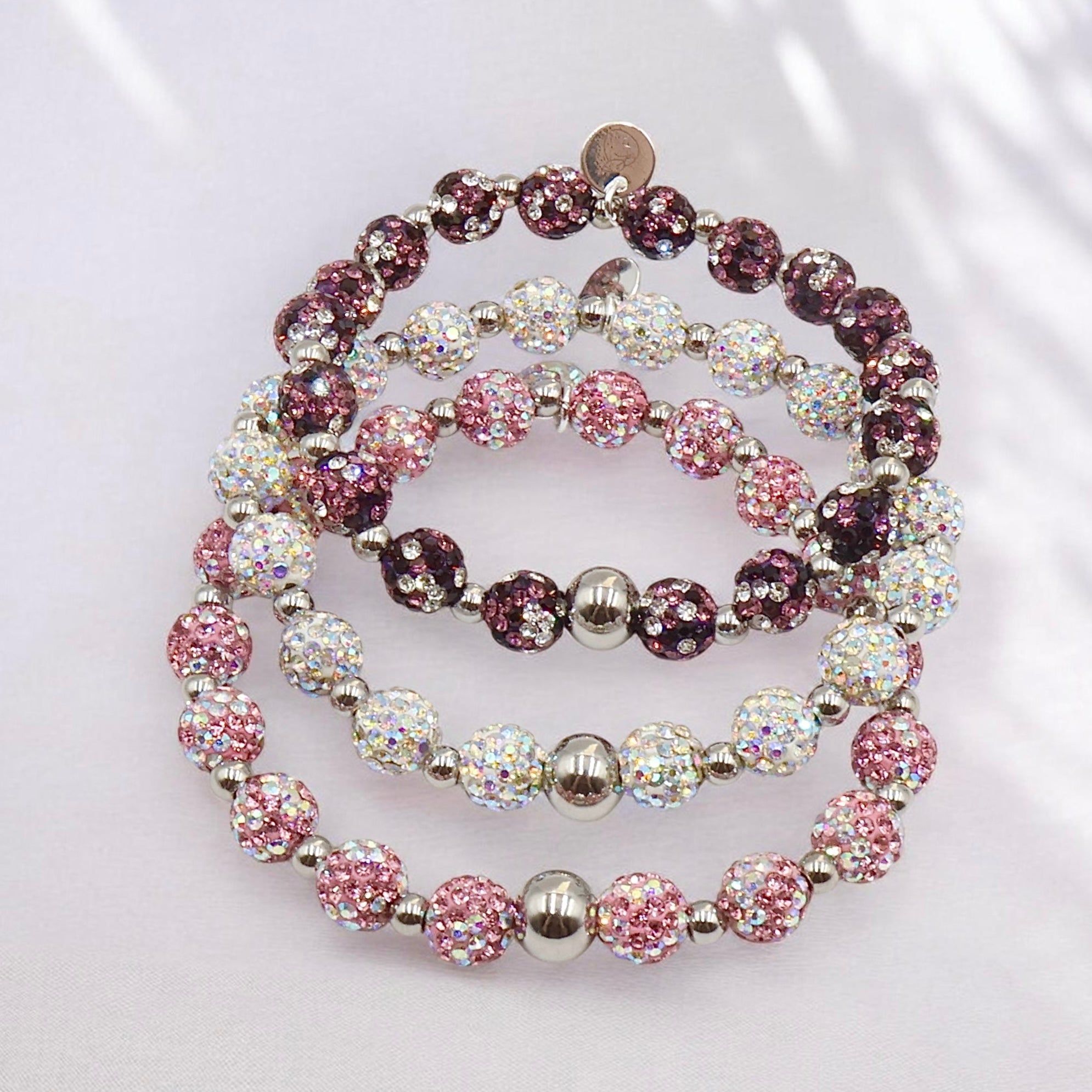 Shamballa Bracelet ~ Midnight Confetti