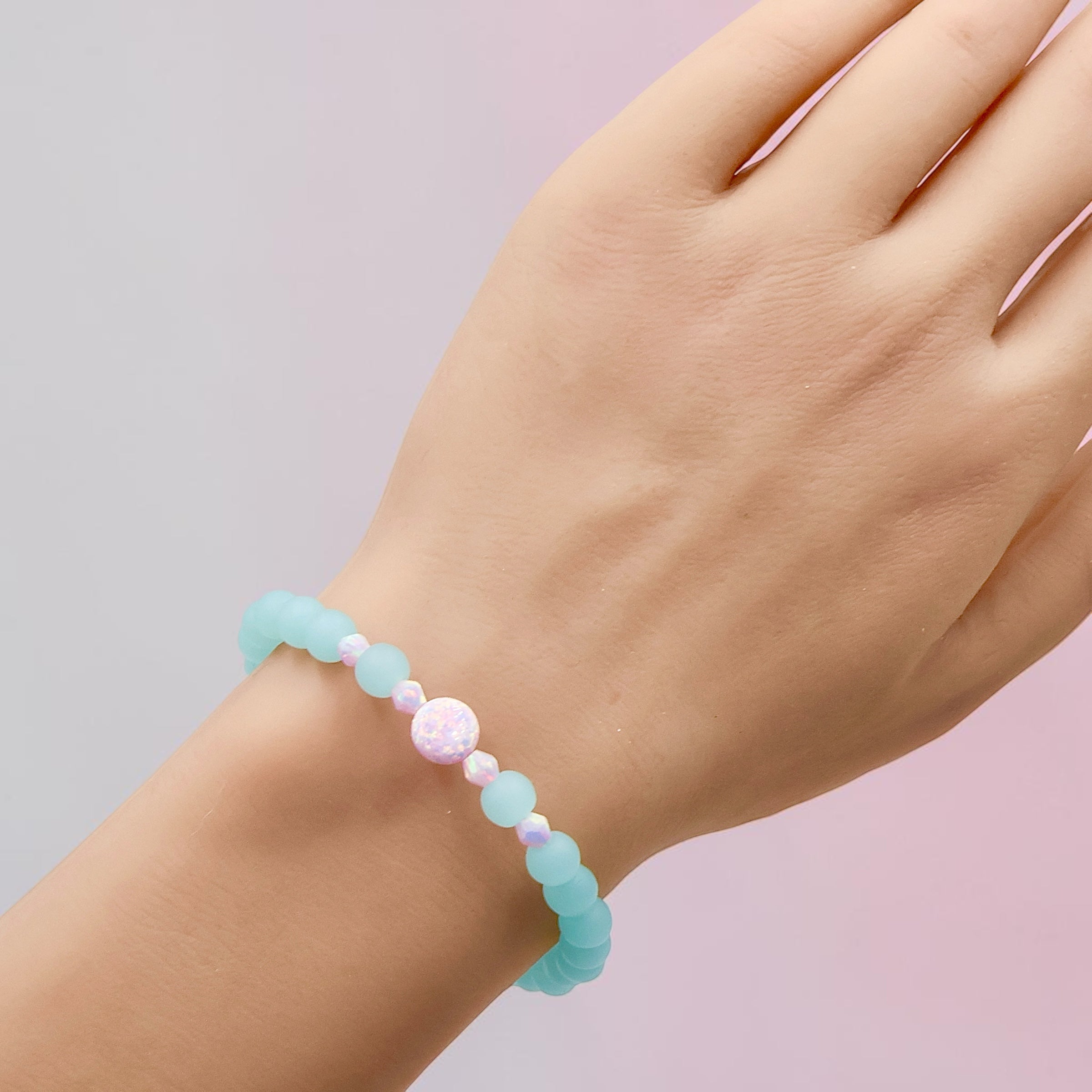 Sea Mist Opal Bracelet