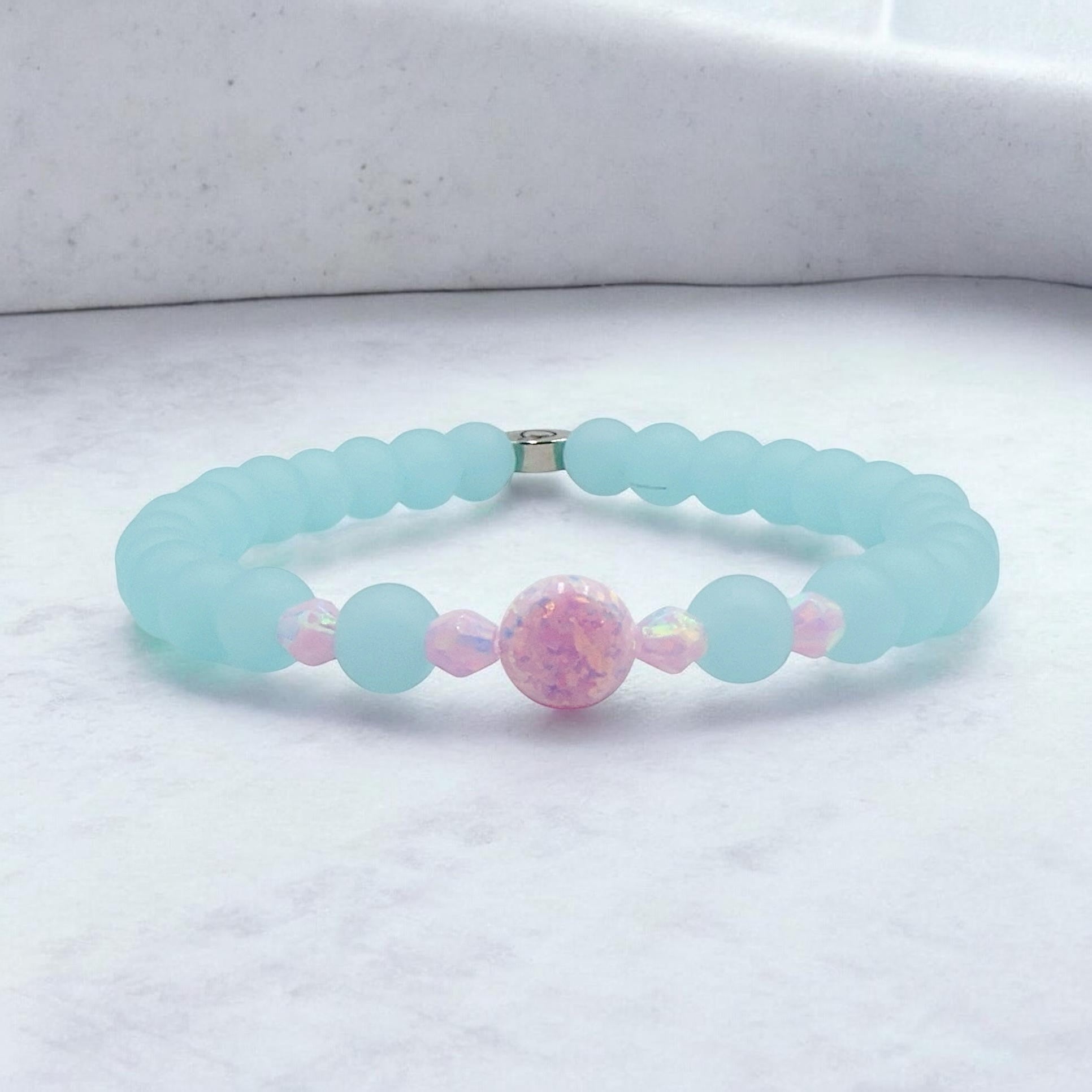 Sea Mist Opal Bracelet
