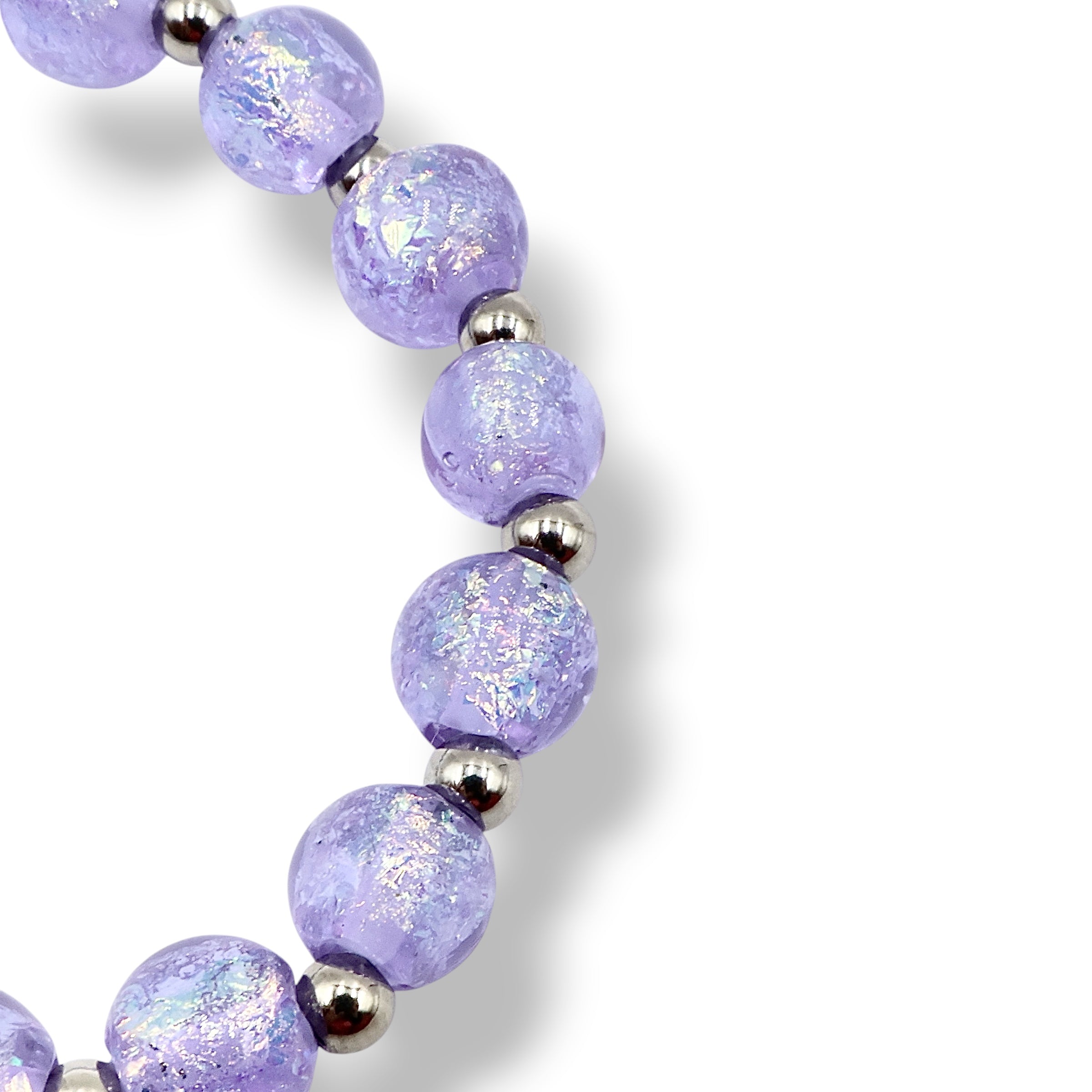 Prism Orb Bracelet ~ Purple Paradise