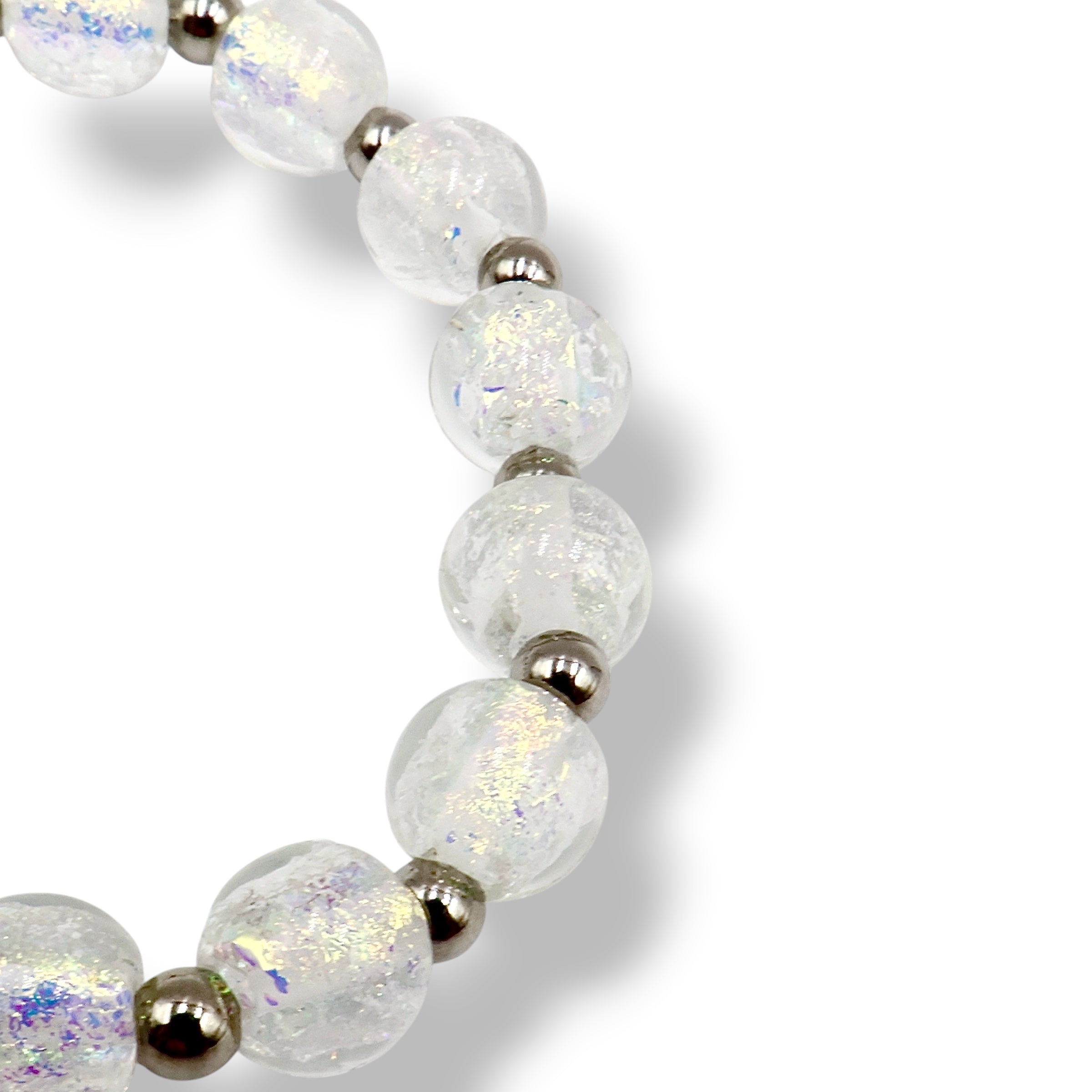 Prism Orb Bracelet ~ Flurry Rainbow