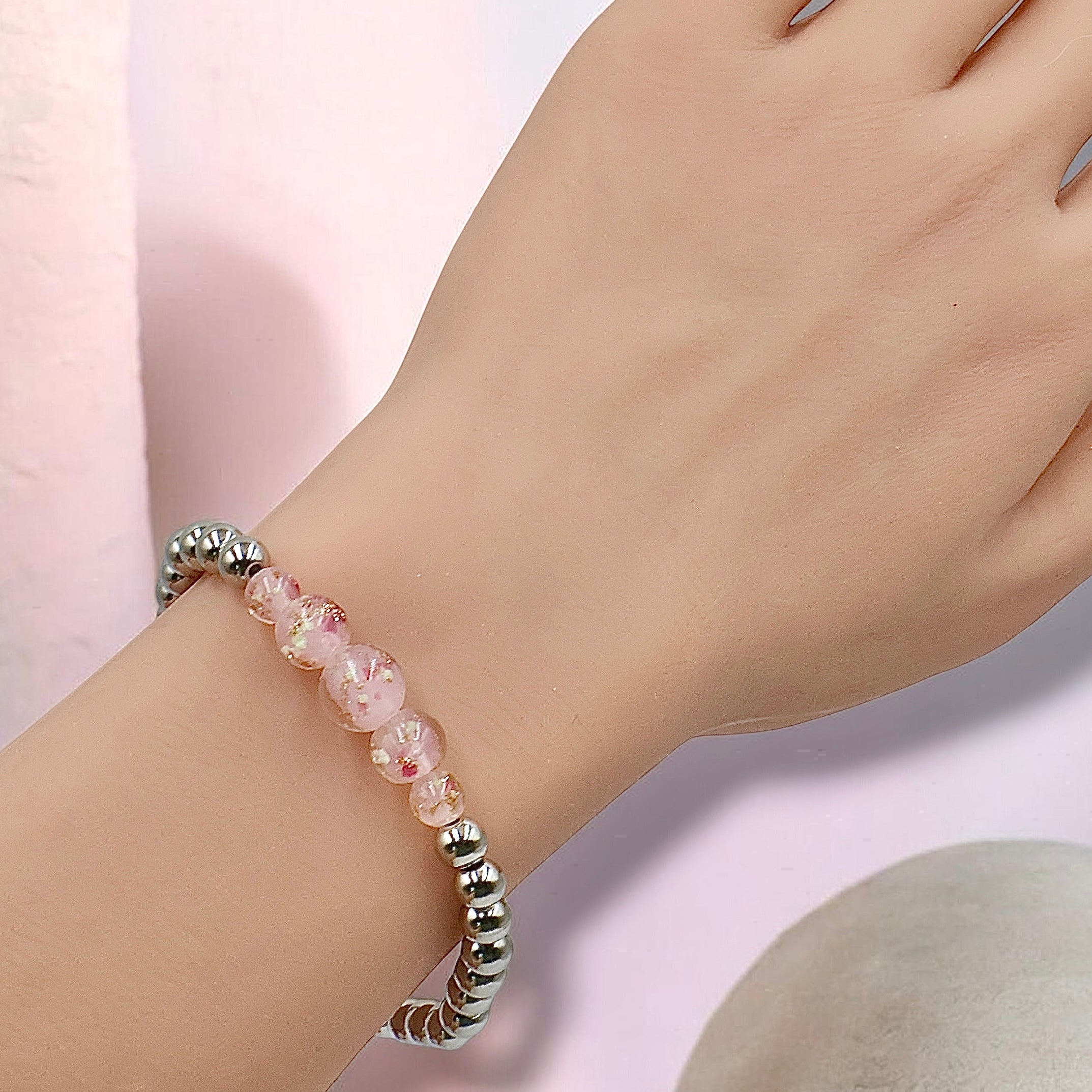 Magenta Sprinkles Cascade | Pink Champagne