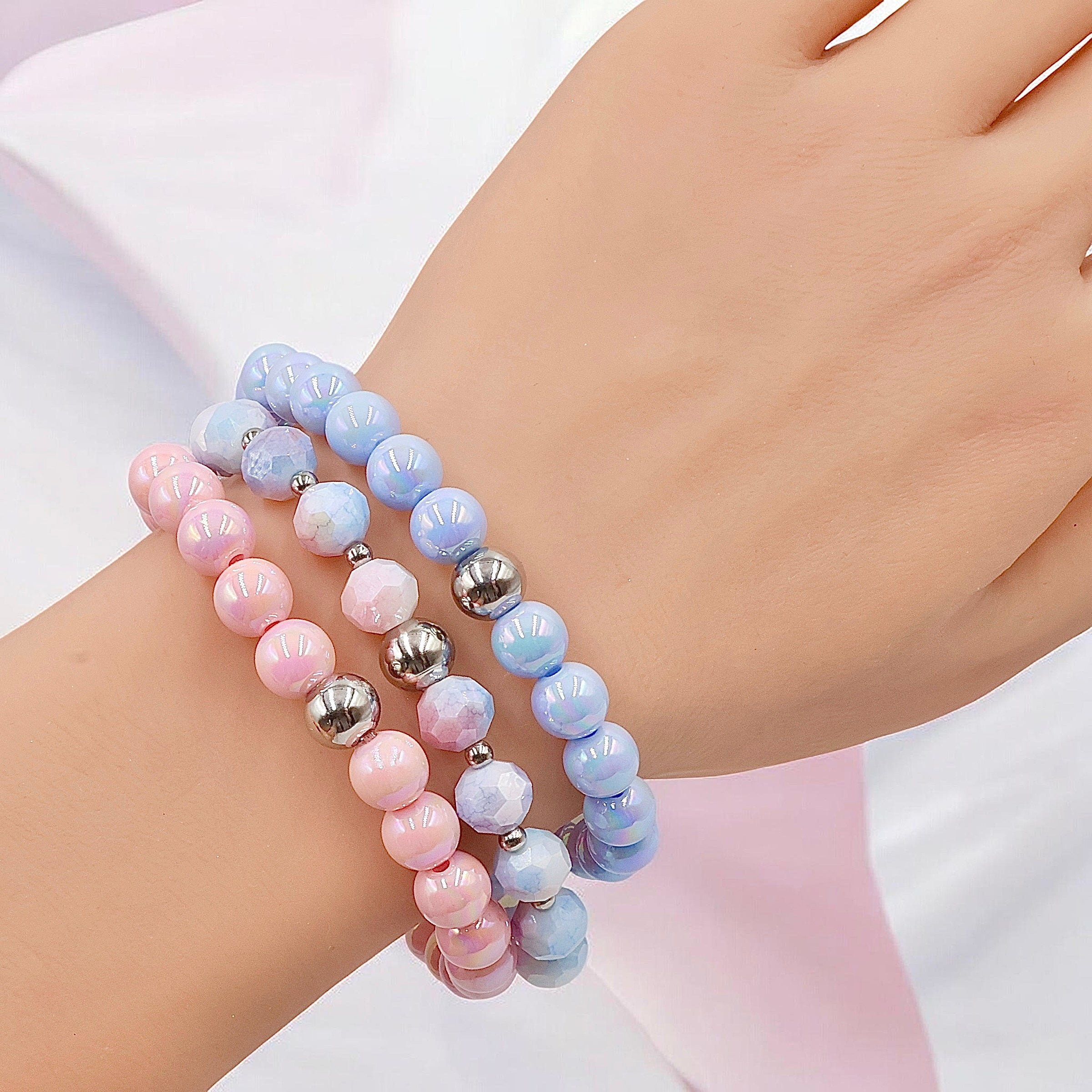 Frosty Periwinkle Bracelet