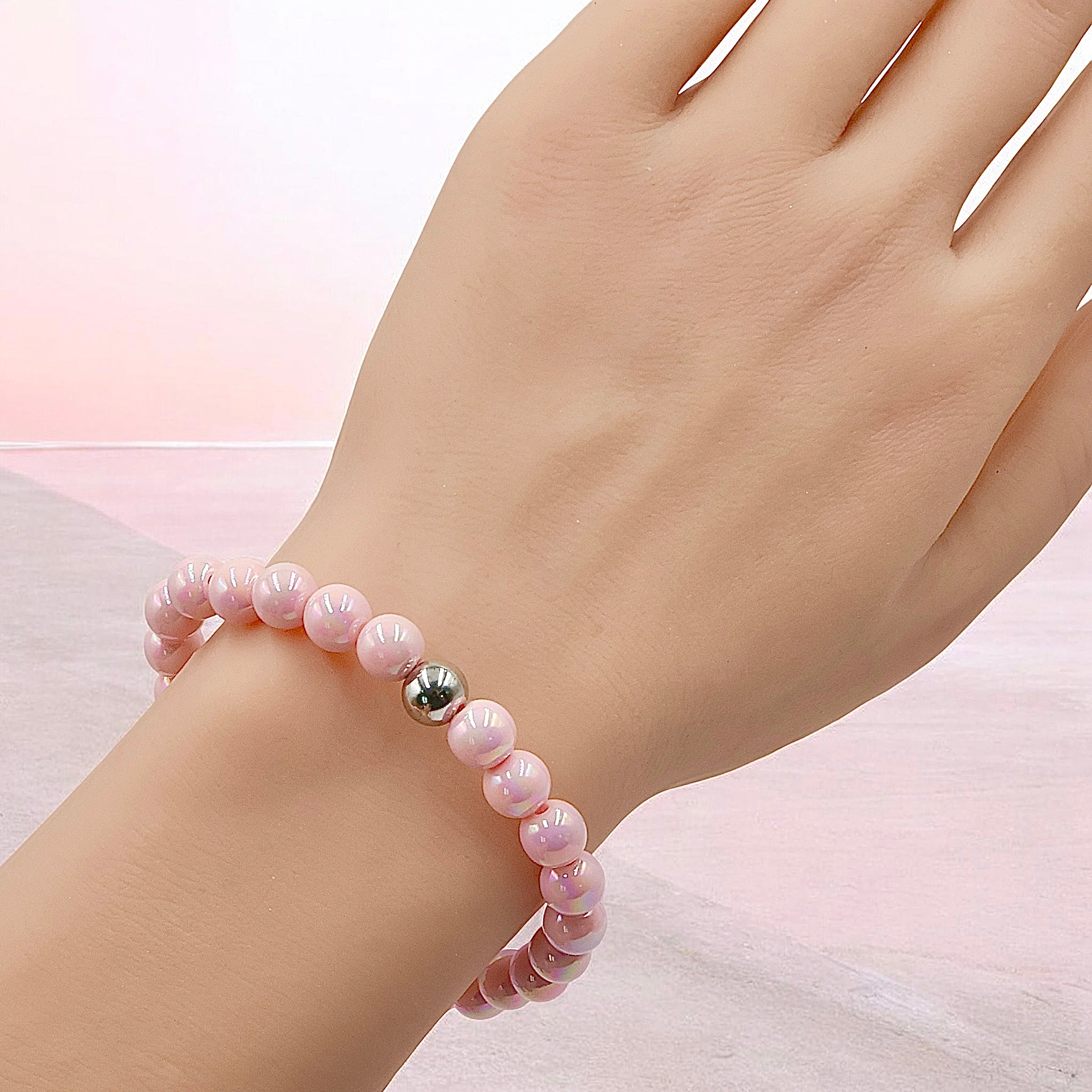Bubblegum Shimmer Bracelet