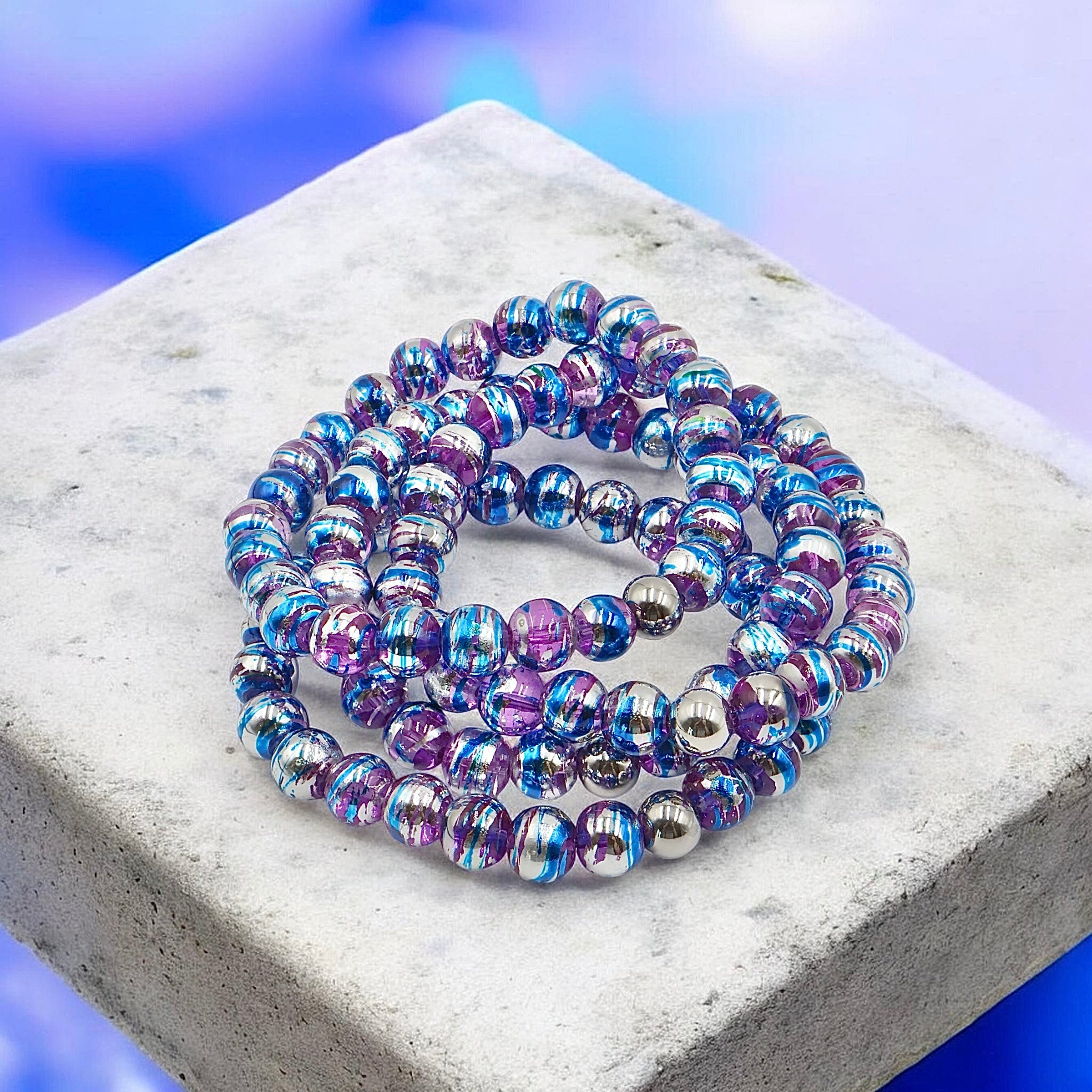 Electric Orchid Bracelet