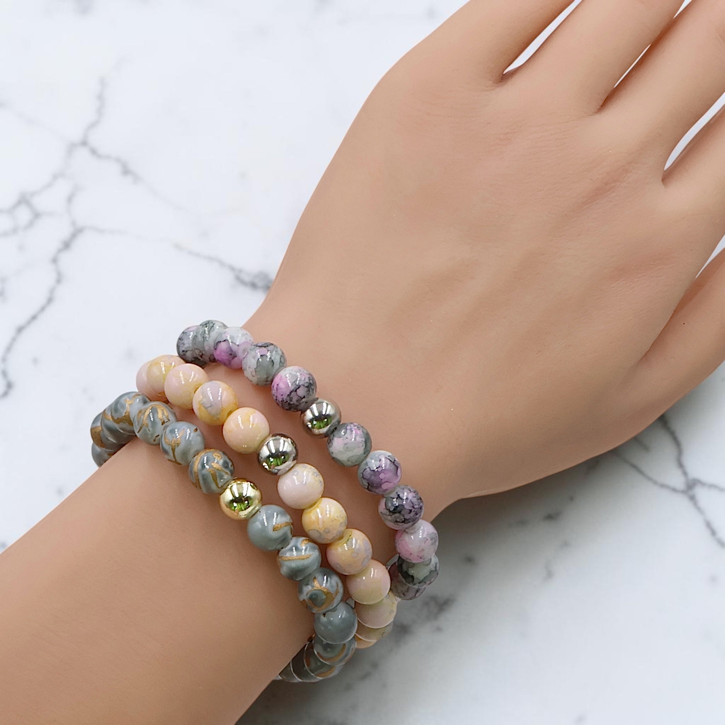 Marble Picasso: Urban Pink