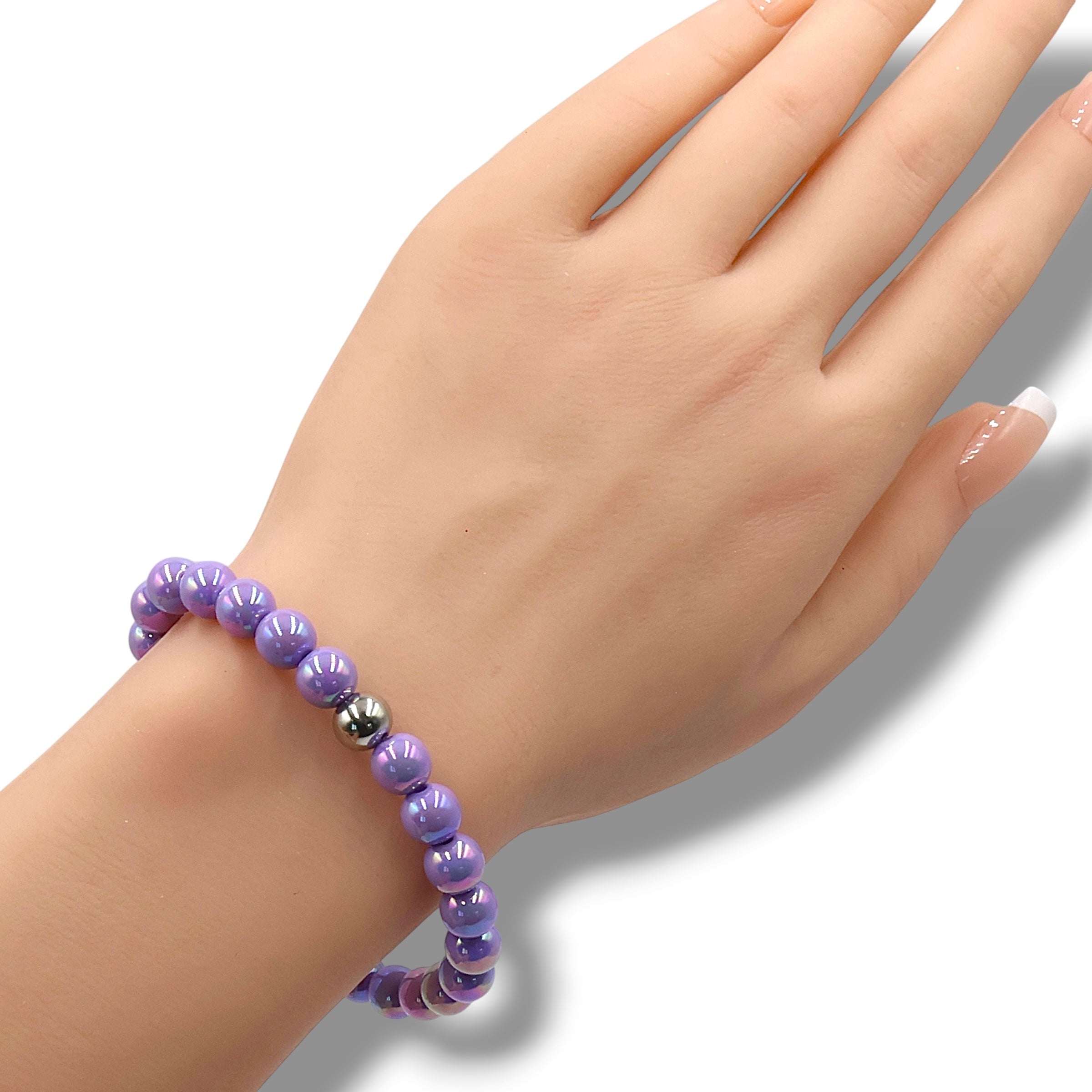 Royal Purple | Shimmer Pop Bracelet