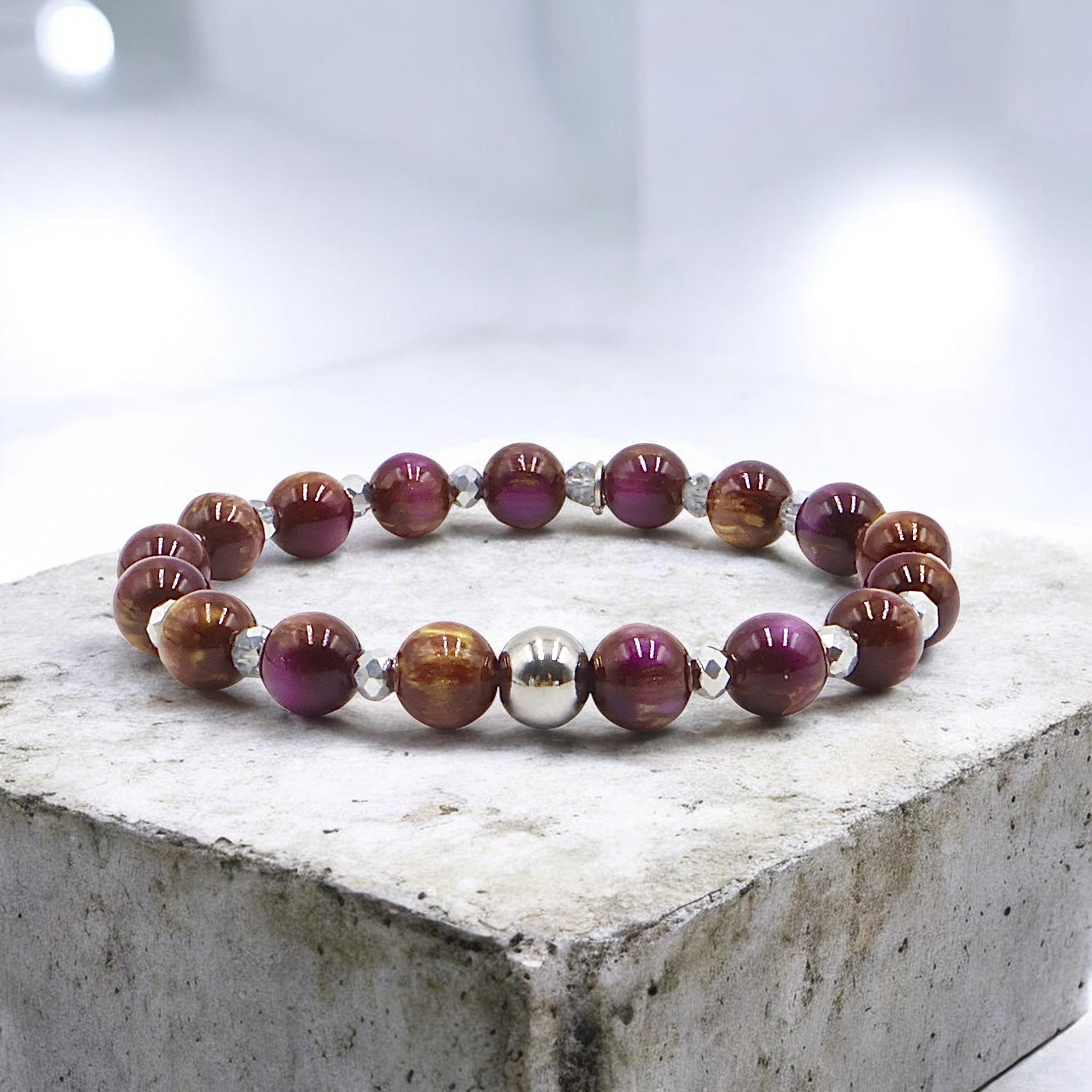 Plum Gold | Radiance Bracelet
