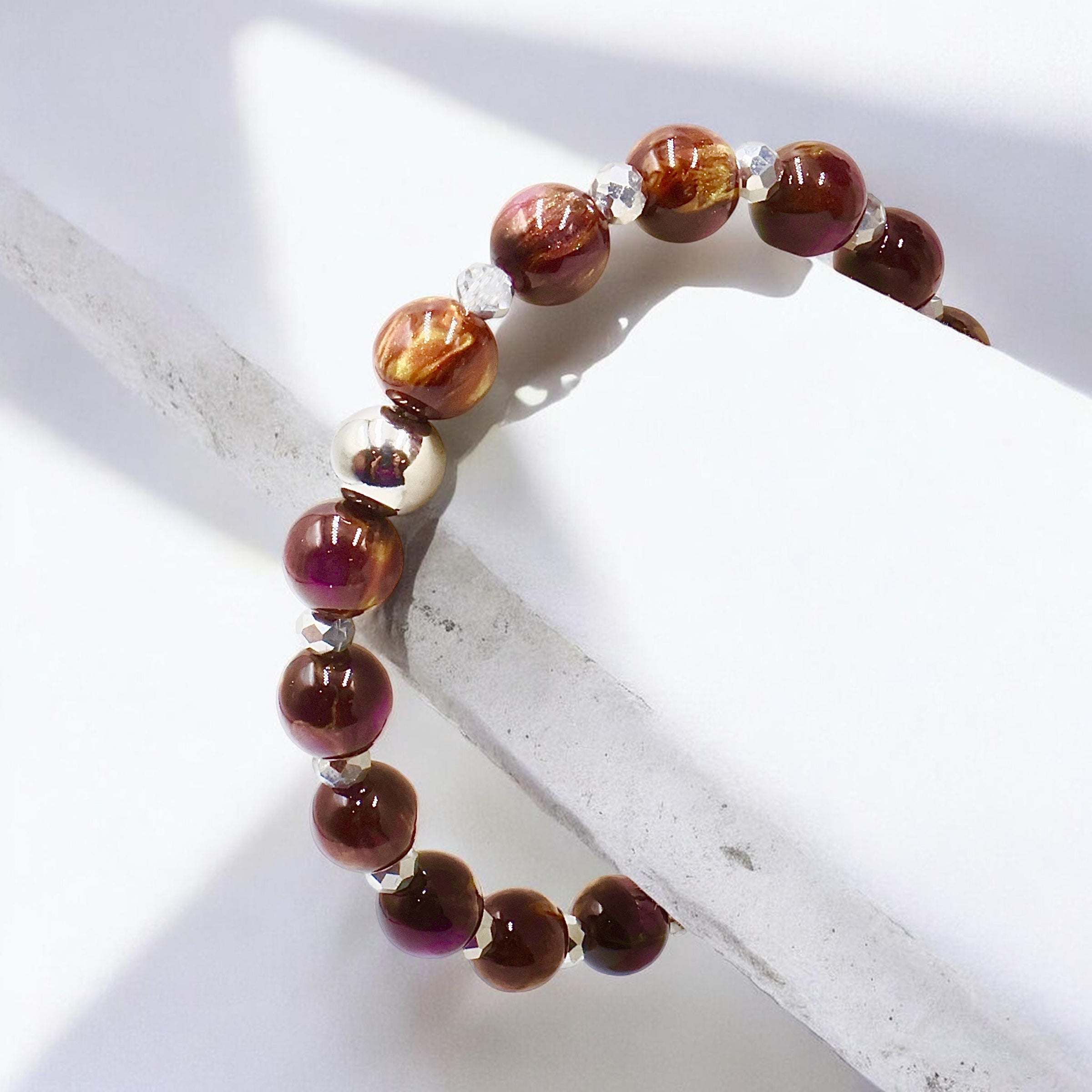 Plum Gold | Radiance Bracelet