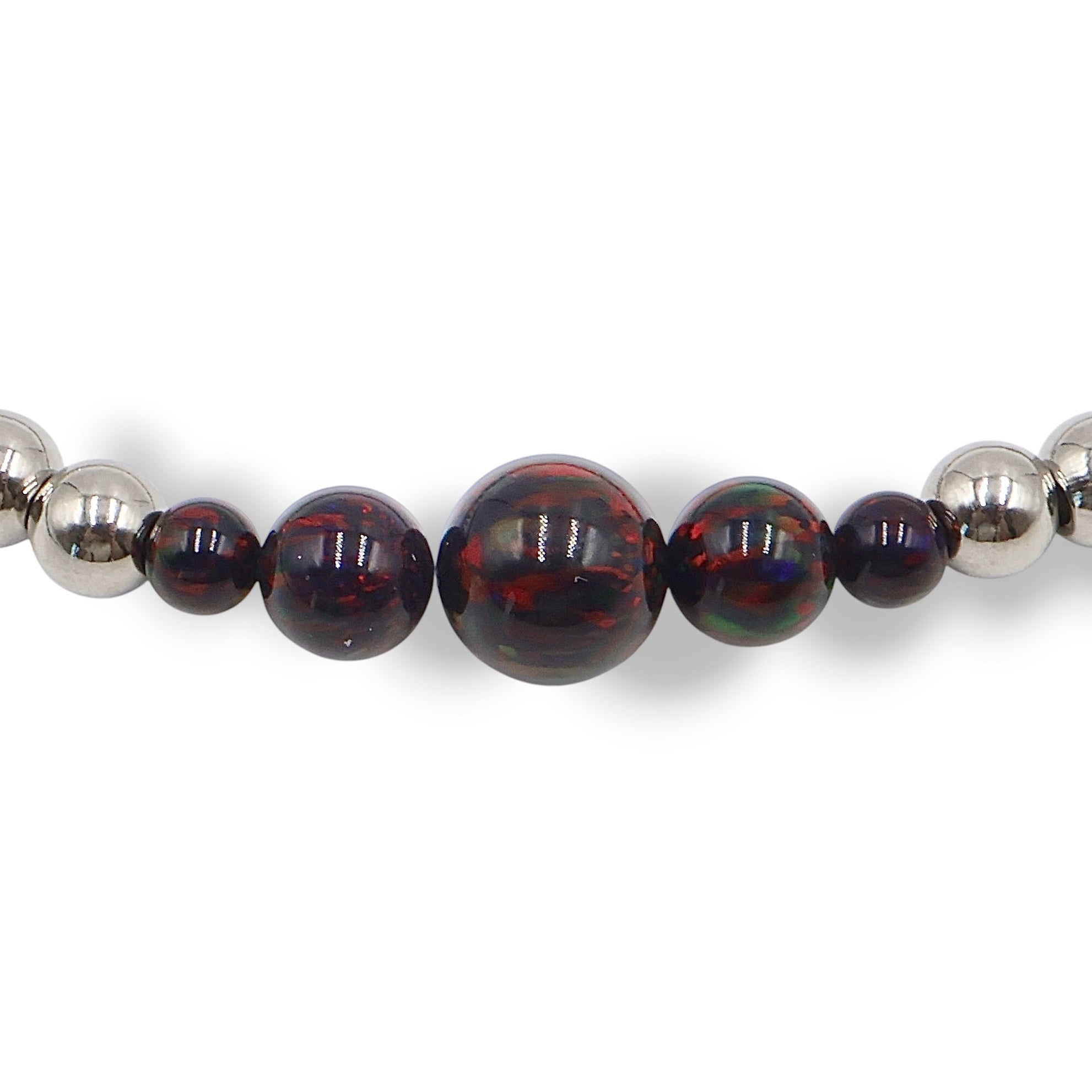Black Cherry | Opal Cascade Bracelet