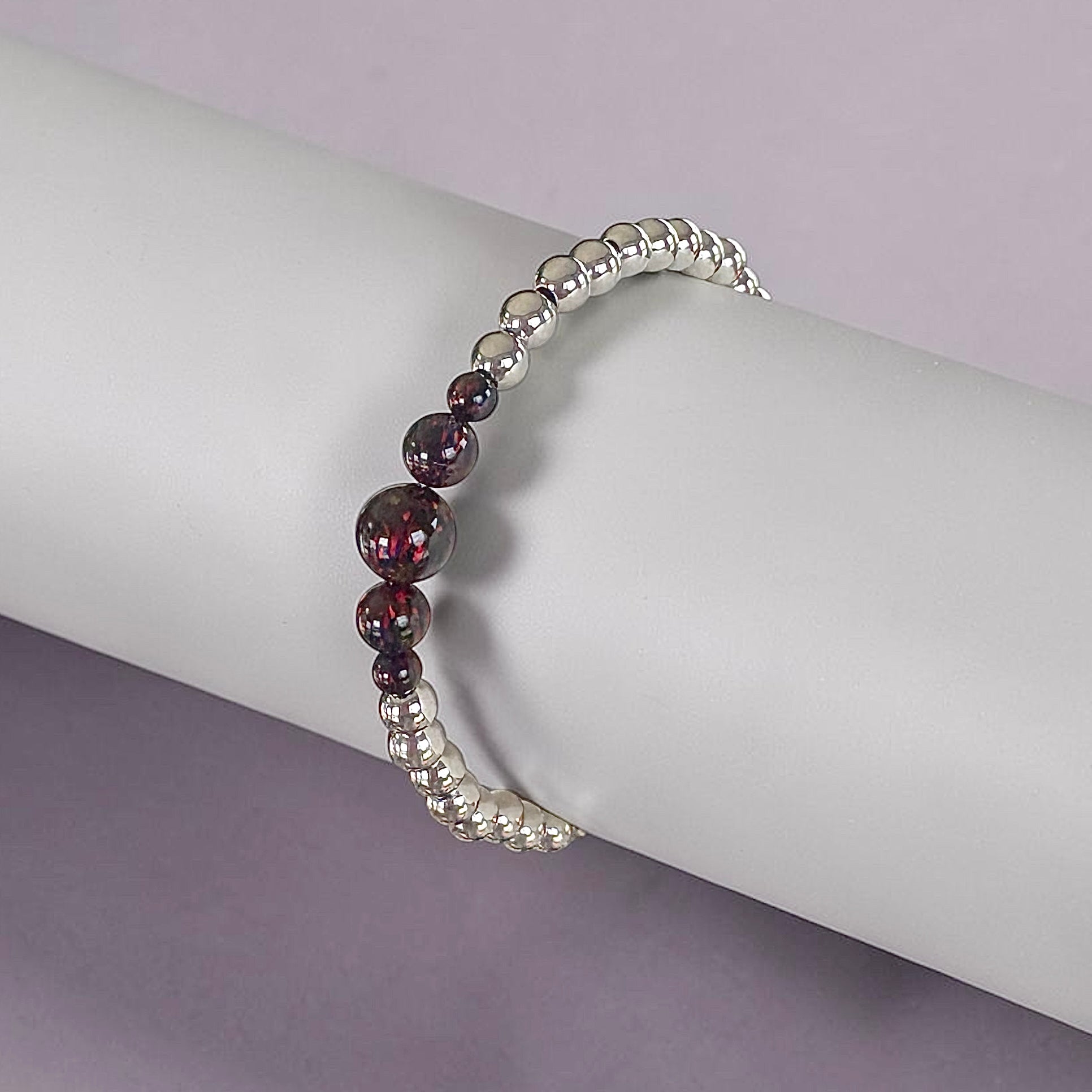 Black Cherry | Opal Cascade Bracelet