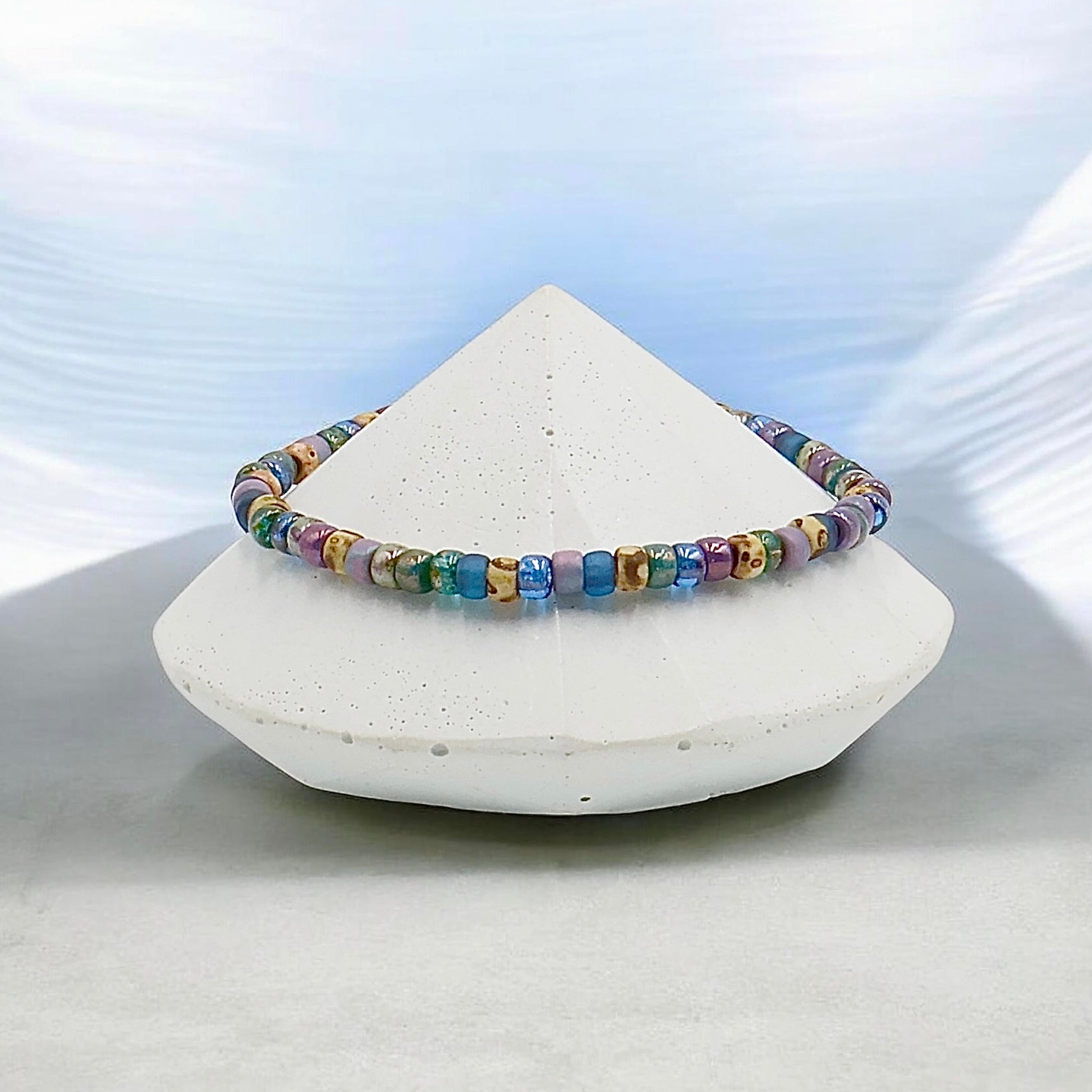 Twilight Grove | Seed Bead Bracelet