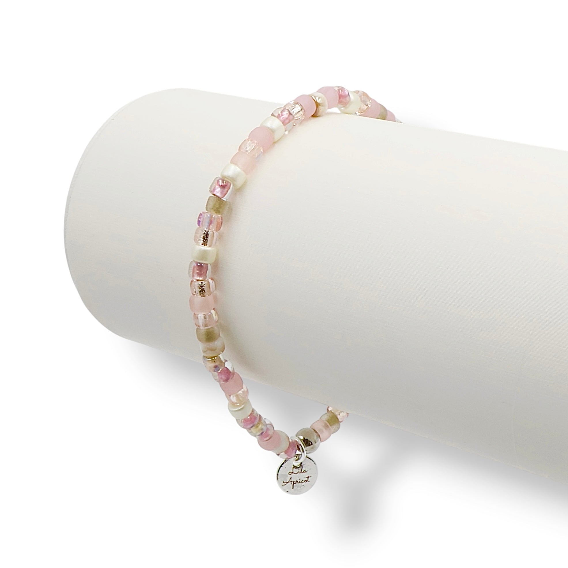 Blush Sands | Seed Bead Bracelet