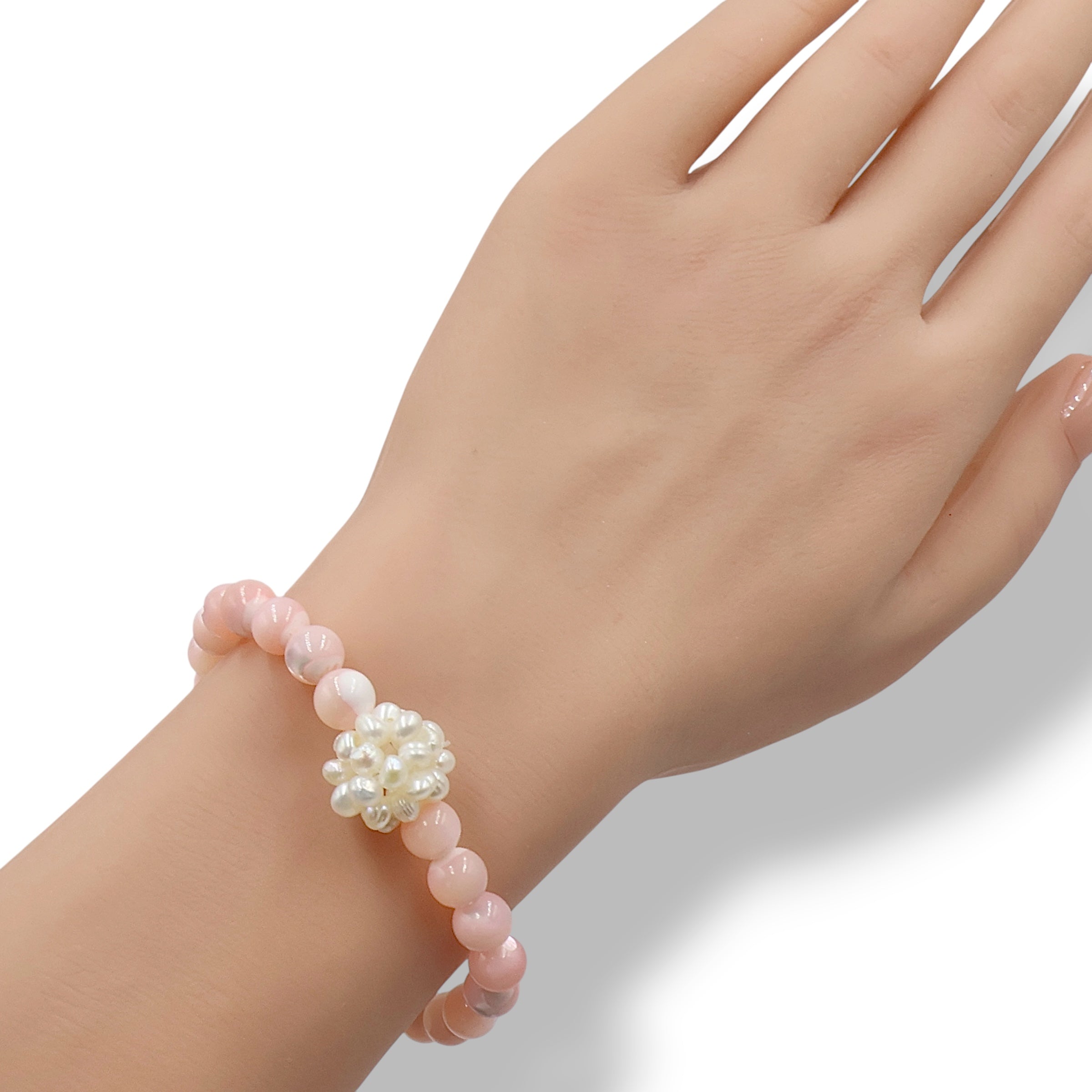 Pure White | Pearl Orb Bracelet