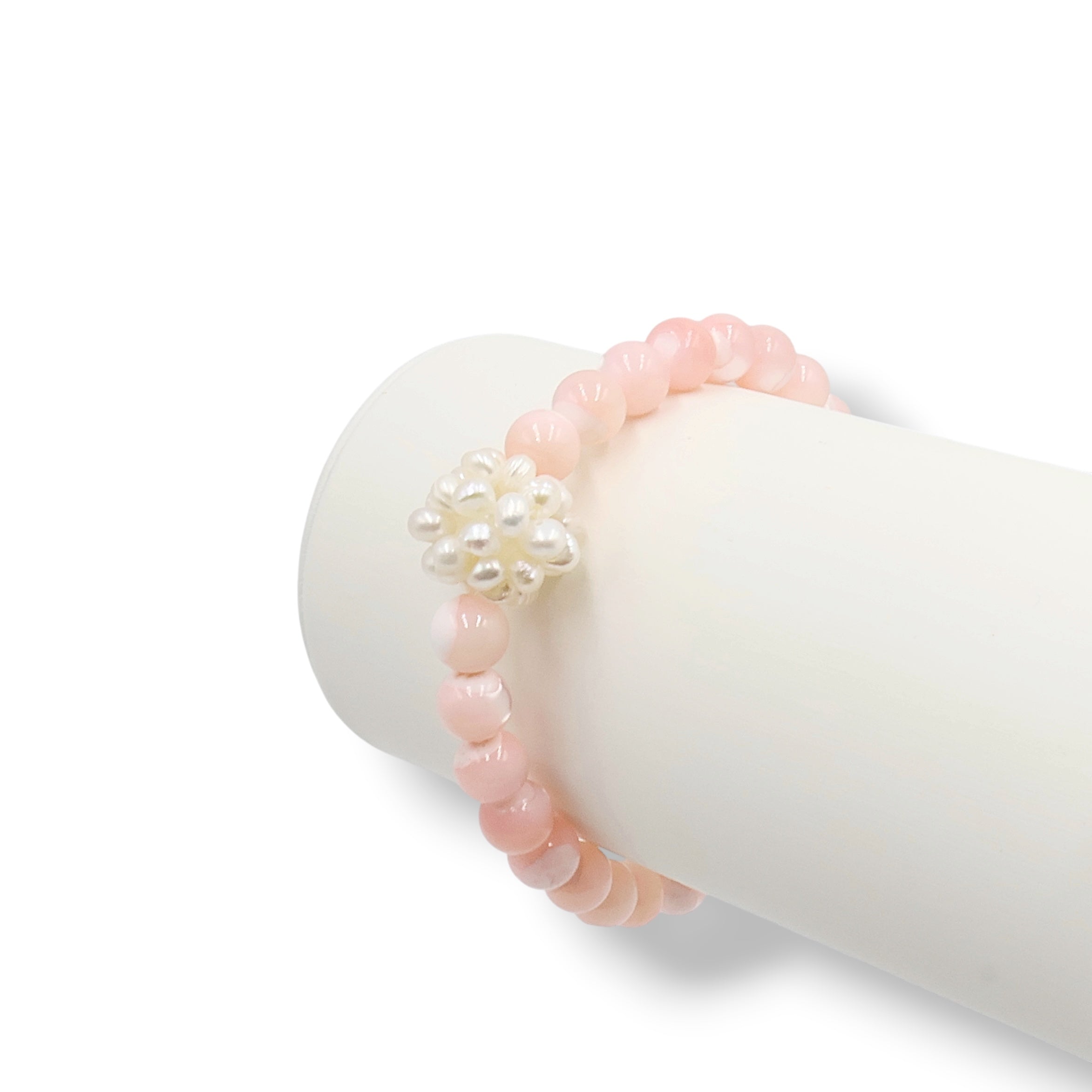 Pure White | Pearl Orb Bracelet