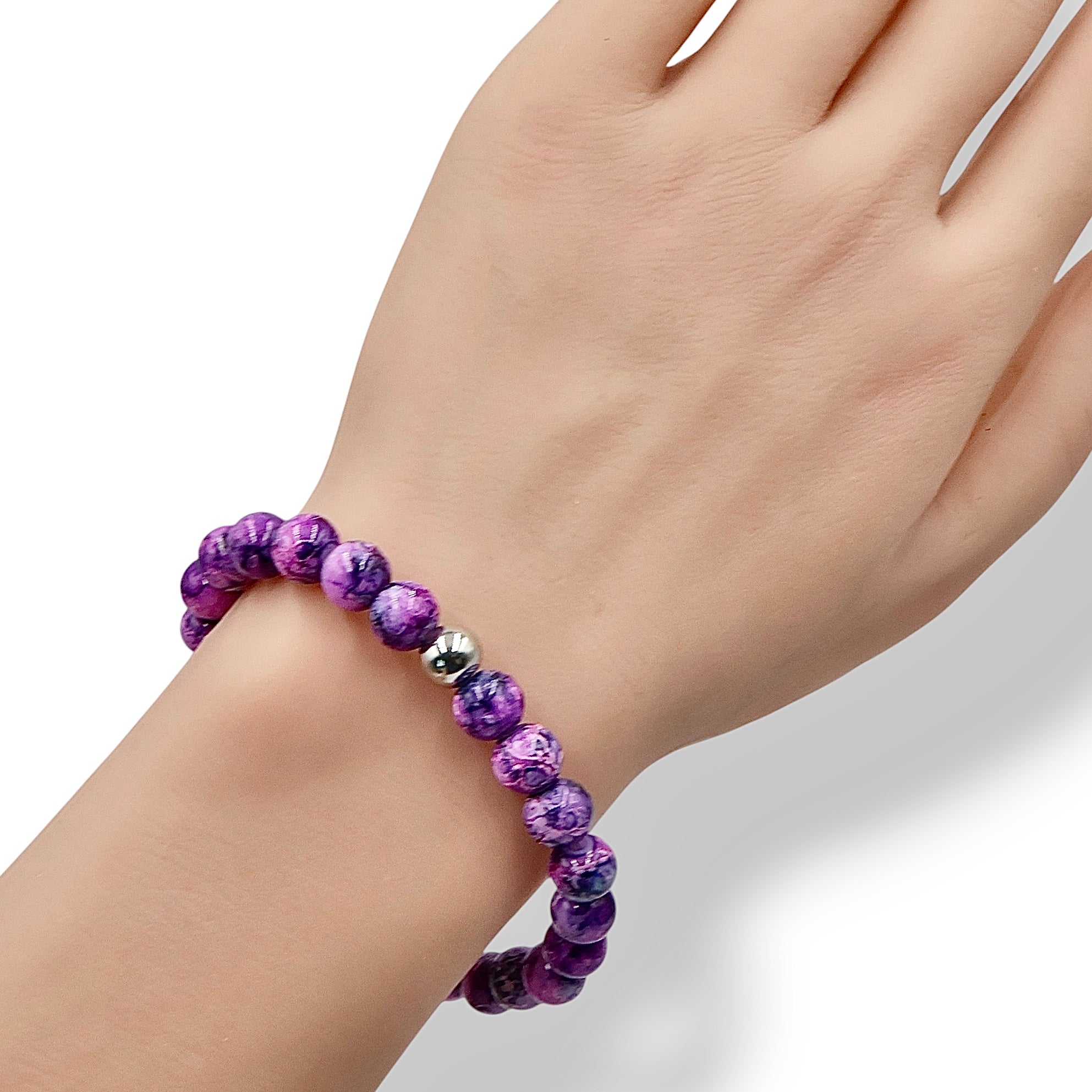 Cosmic Velvet | Marble Picasso Bracelet