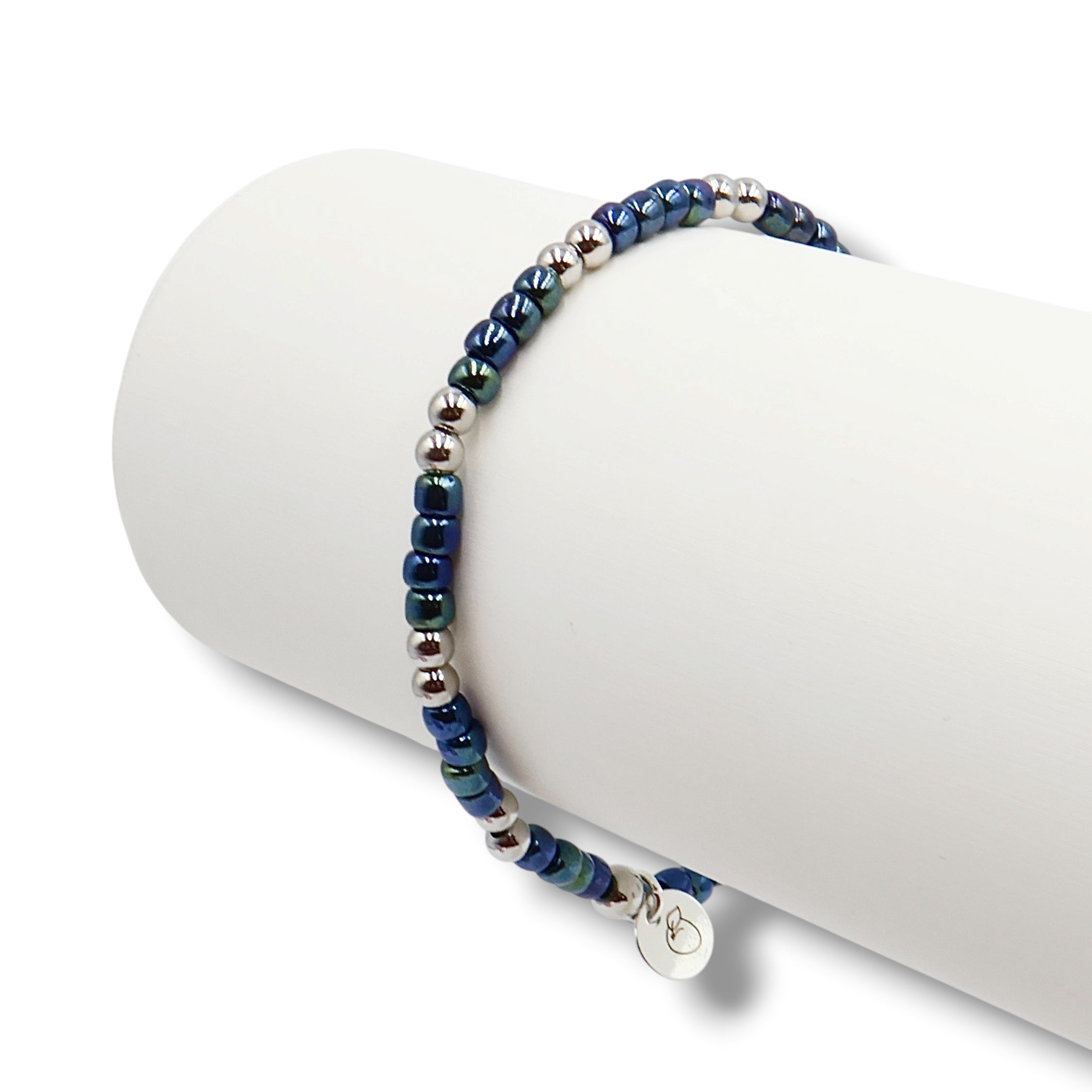 Electra Blue | Seed Bead Bracelet