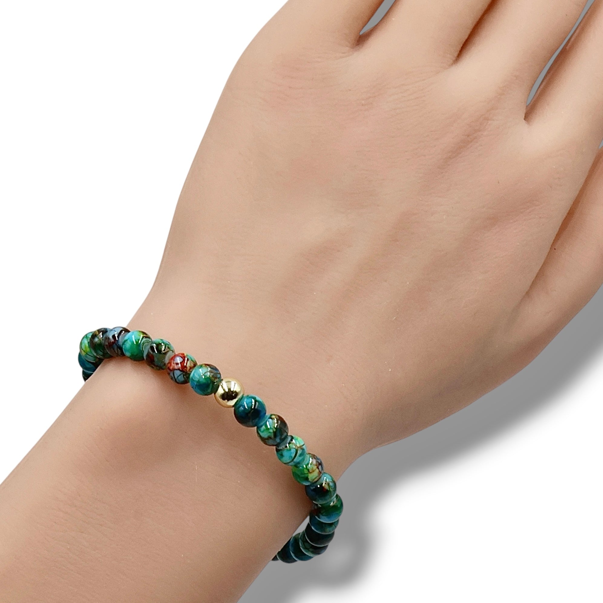 Riviera Palette | Mini Marble Picasso Bracelet