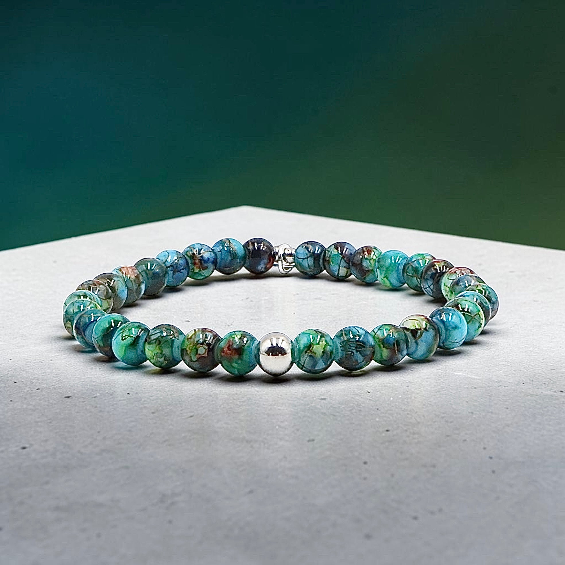 Riviera Palette | Mini Marble Picasso Bracelet