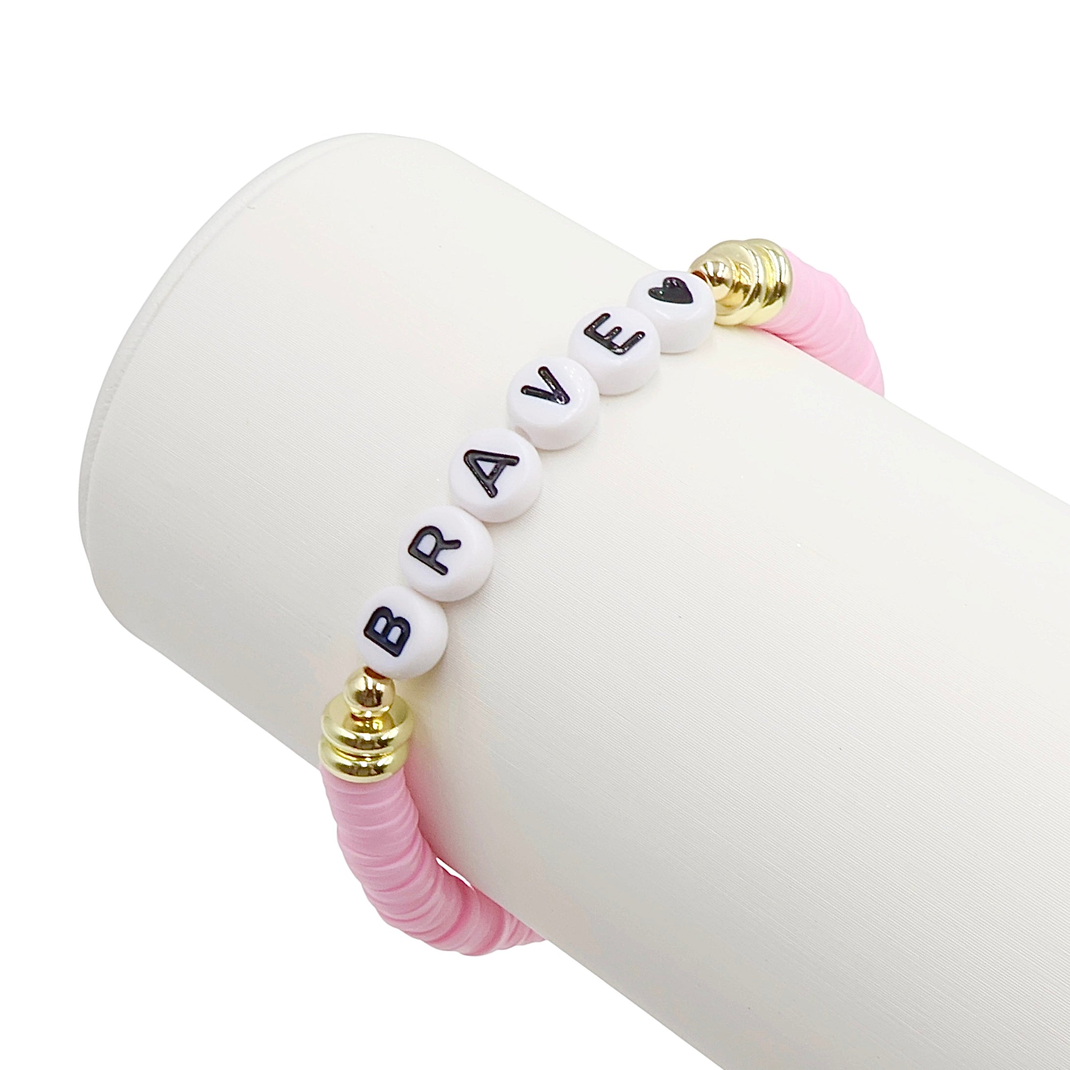 BRAVE Breast Cancer Awareness Bracelet
