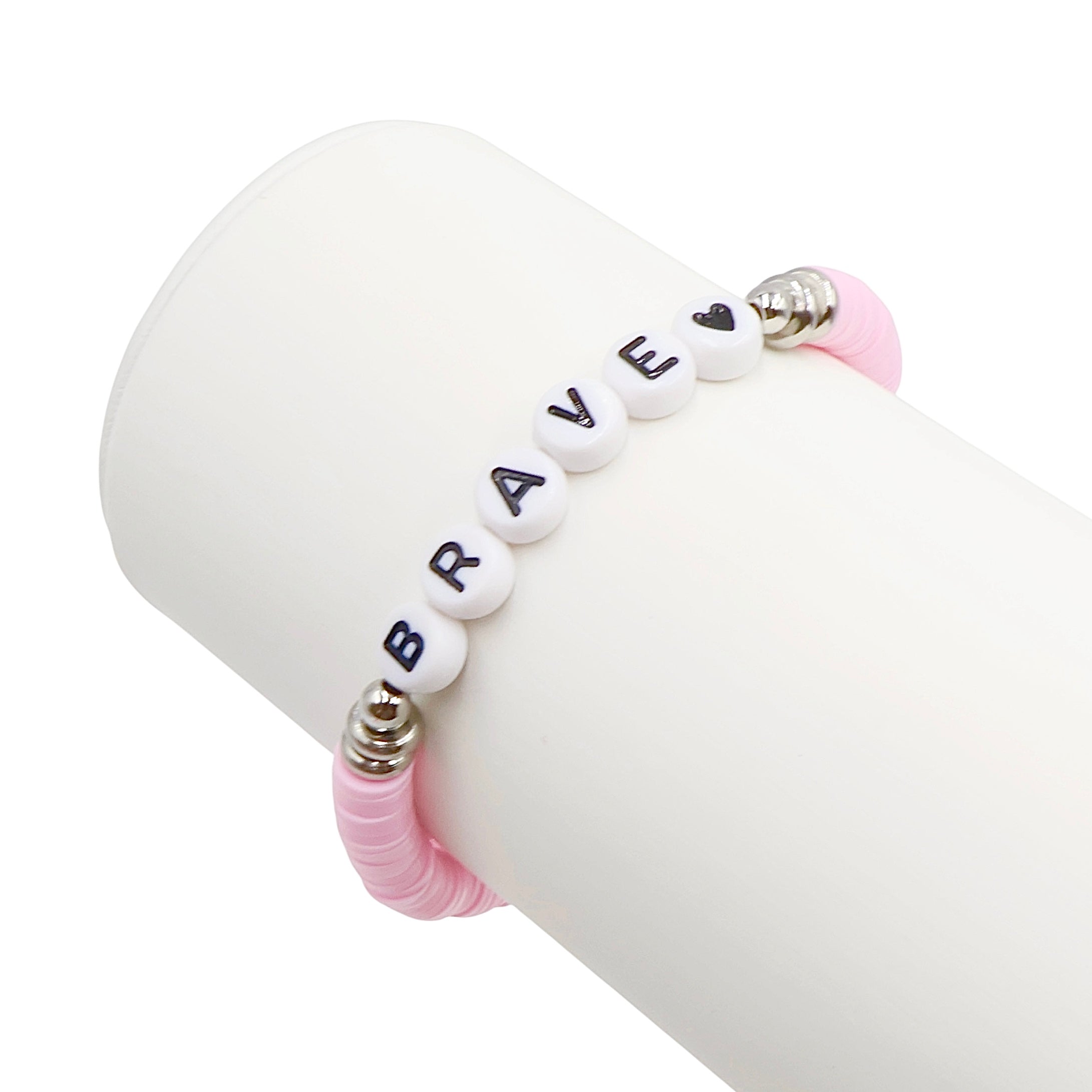 BRAVE Breast Cancer Awareness Bracelet