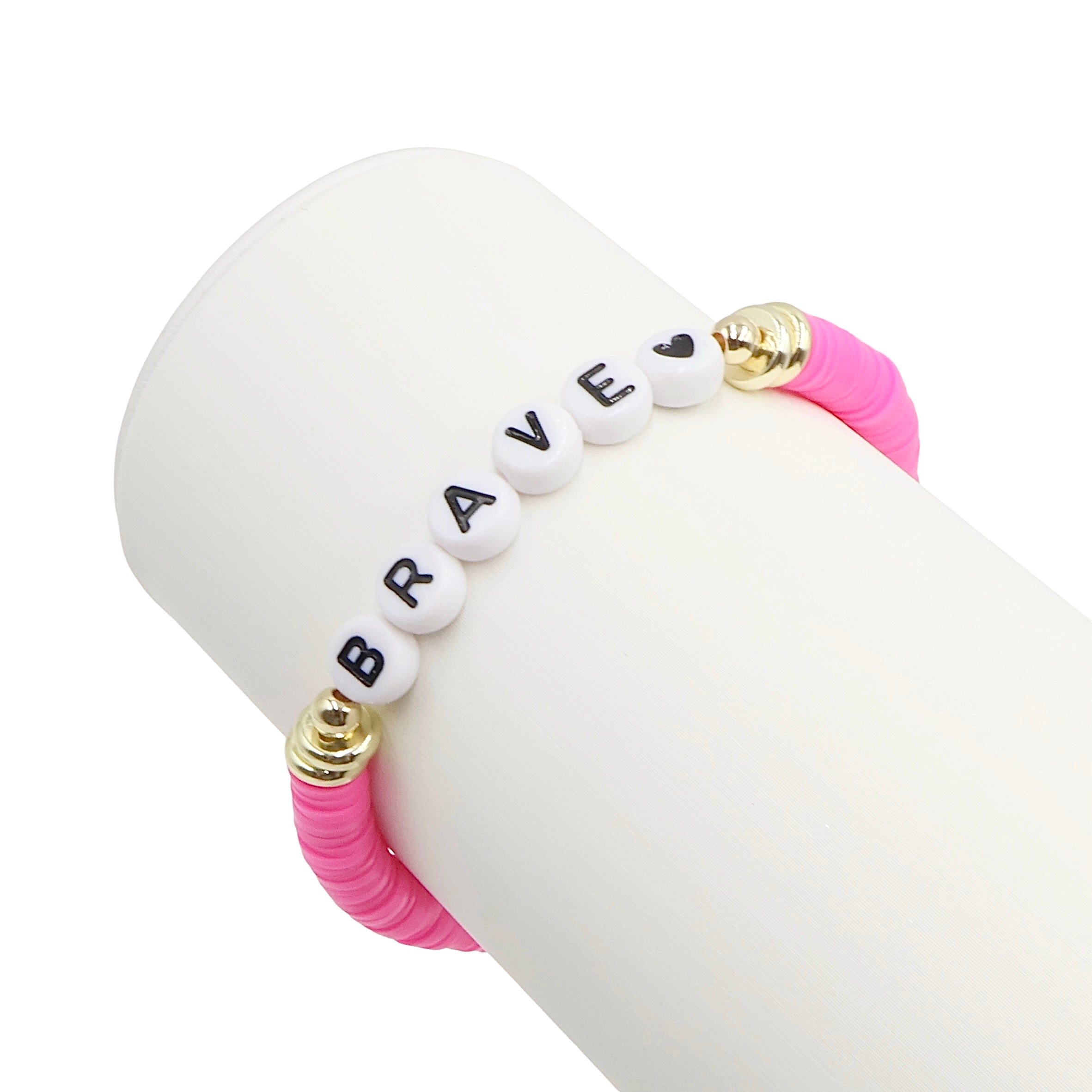 BRAVE Breast Cancer Awareness Bracelet